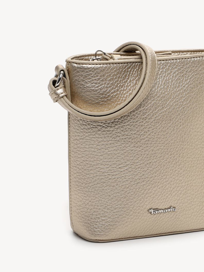 Satchel - black, lightgold, hi-res