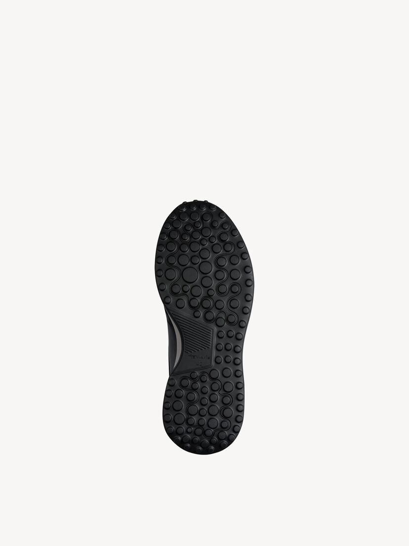 Leren Sneaker - blauw, NAVY, hi-res