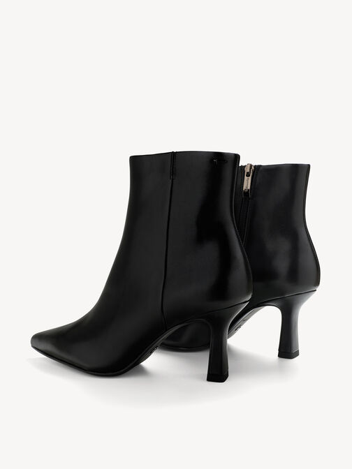 Stiefelette, BLACK LEATHER, hi-res