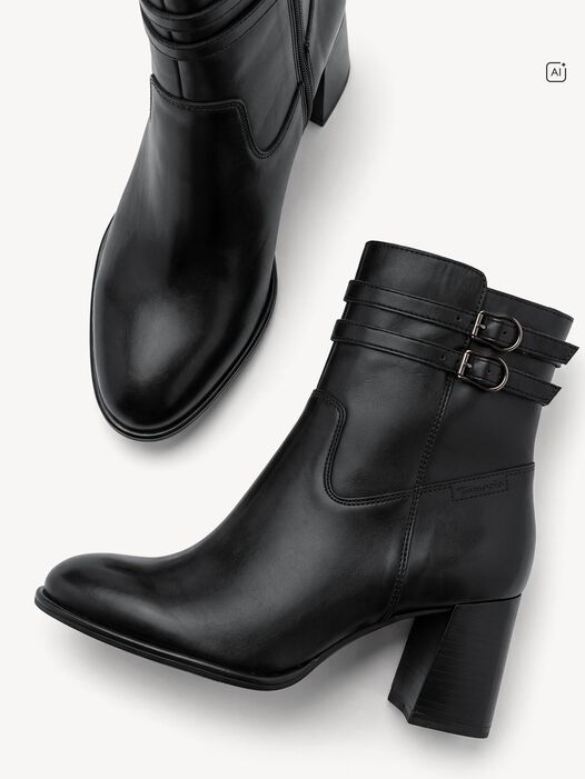 Enkellaarsje, BLACK, hi-res