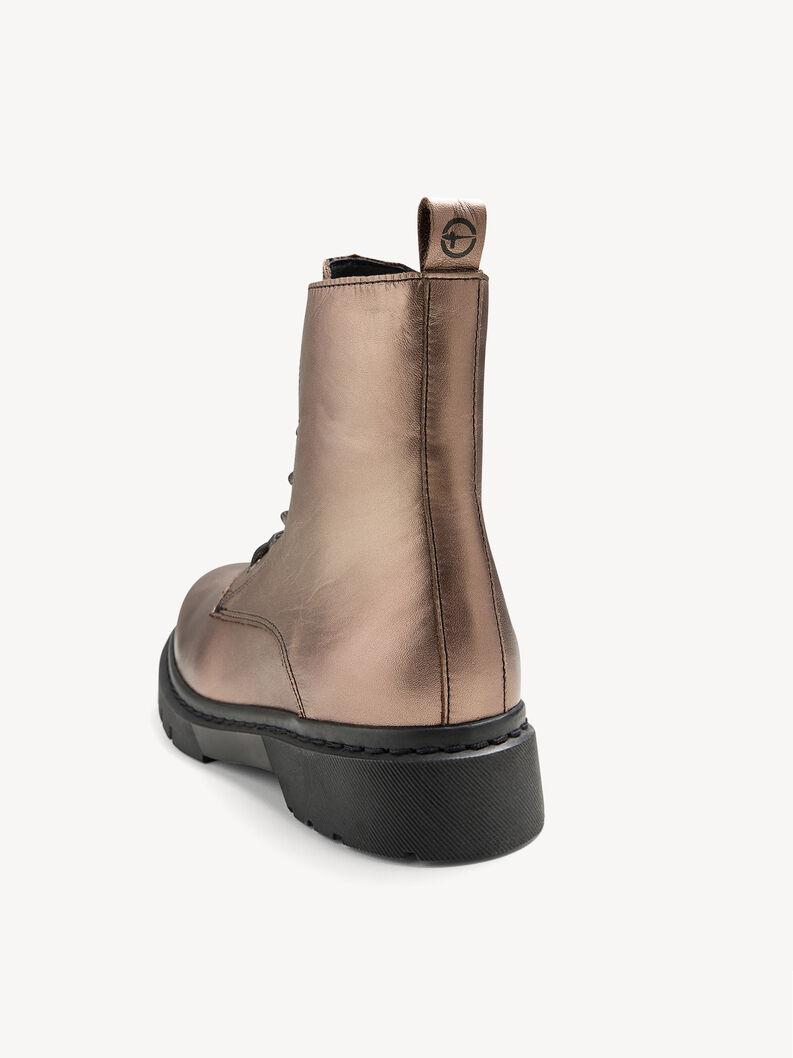 Bootie - metallic, BRONCE, hi-res