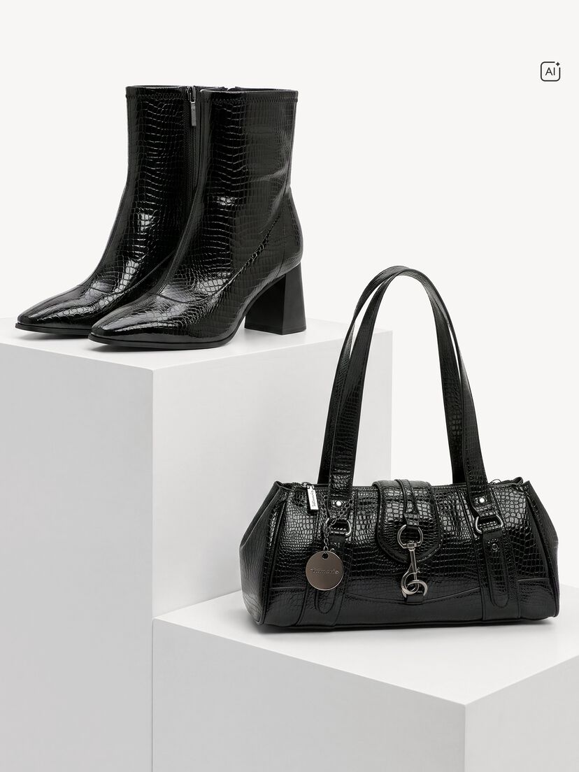 Shopper - zwart, black, hi-res