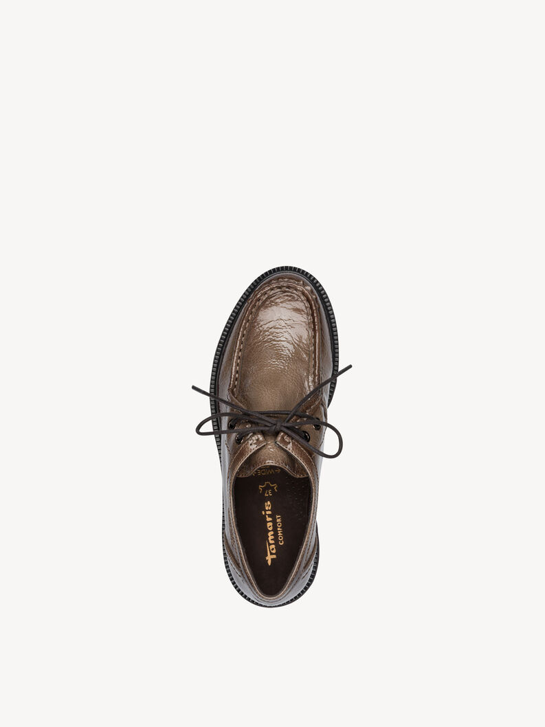 Halbschuh - grau, STONE PATENT, hi-res