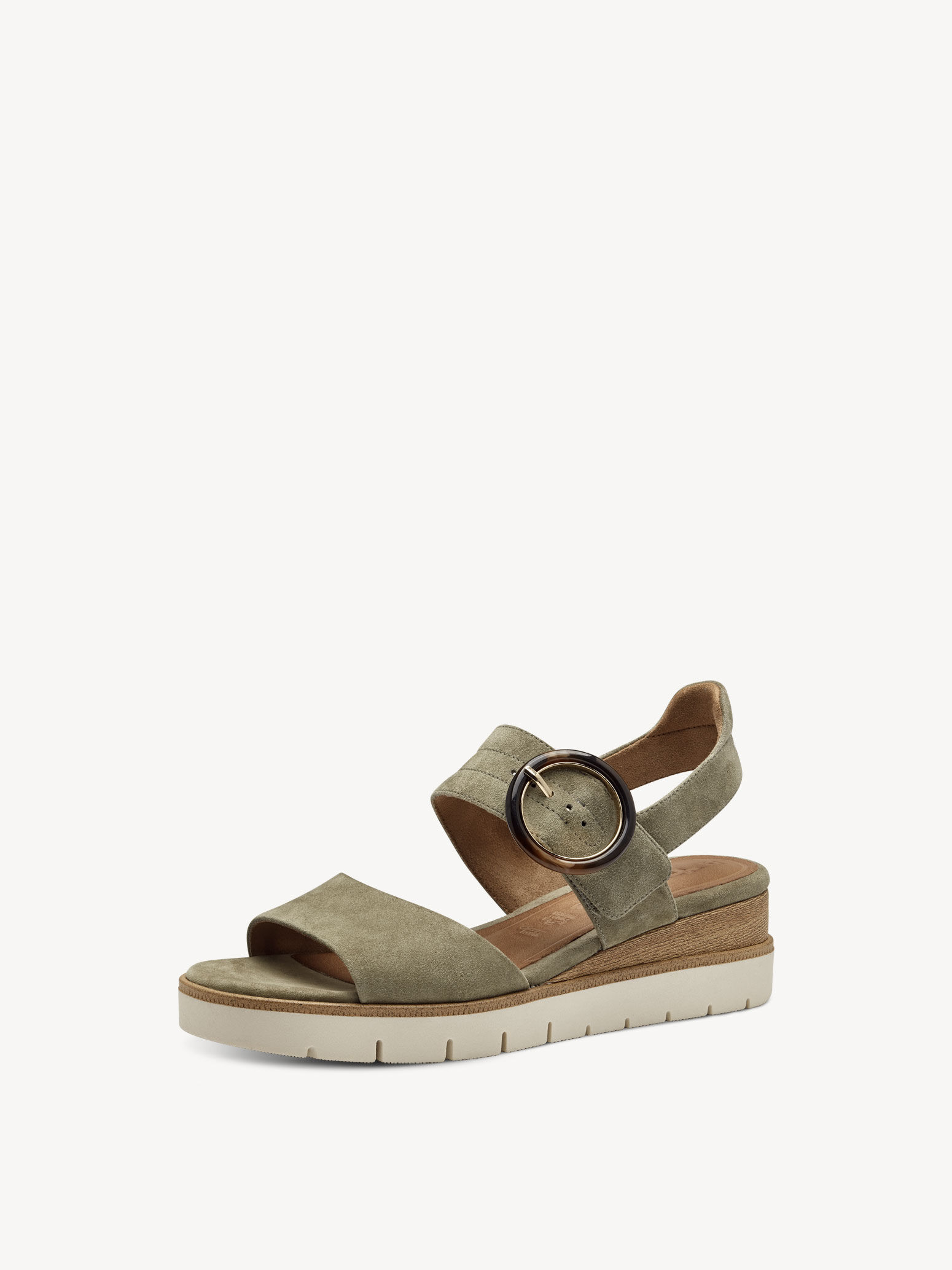 Ledersandalette - grün 1-28206-42-762: Tamaris Sandalen online kaufen! 