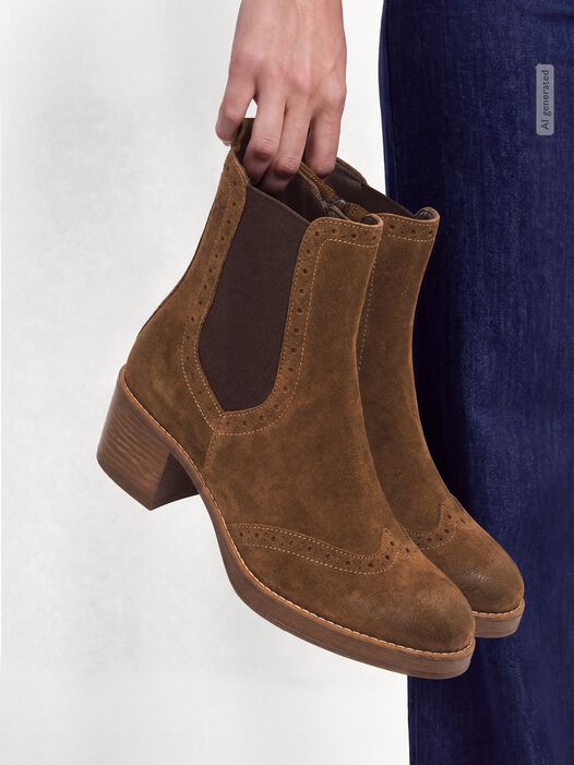 Chelseaboot, BROWN, hi-res