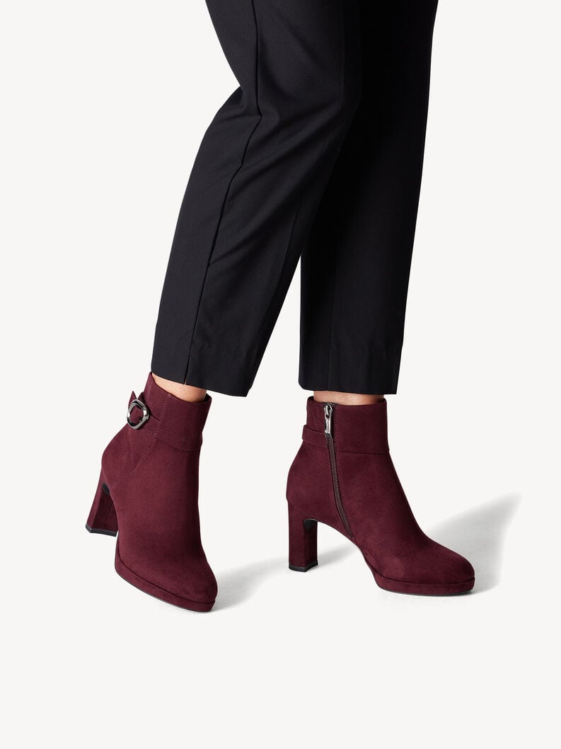 Bootie - red, MERLOT, hi-res