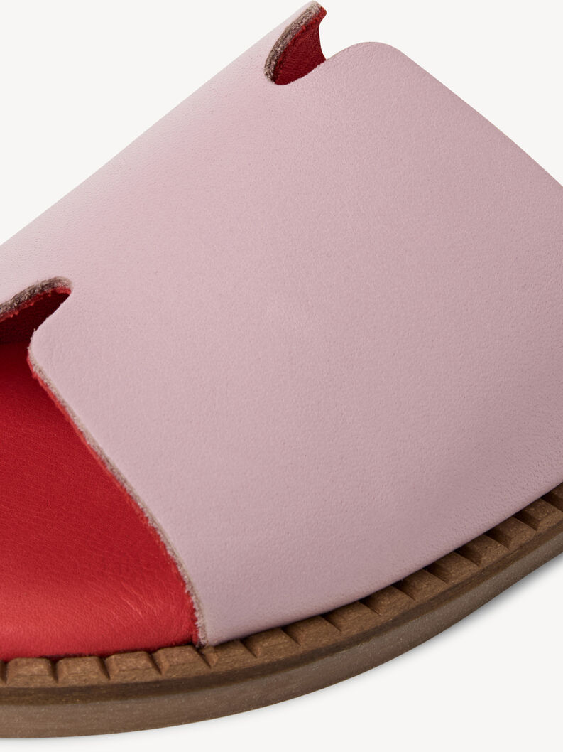 Klapki - jasnor&oacute;żowy, ROSE, hi-res