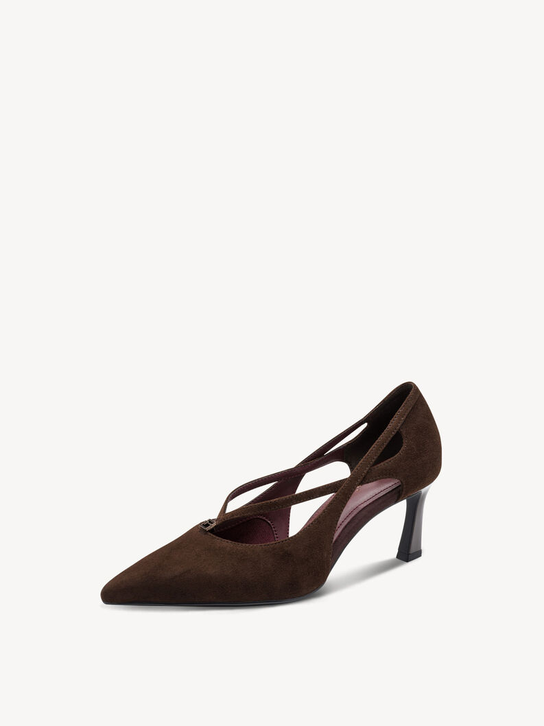 Leather Pumps - brown, 304, hi-res