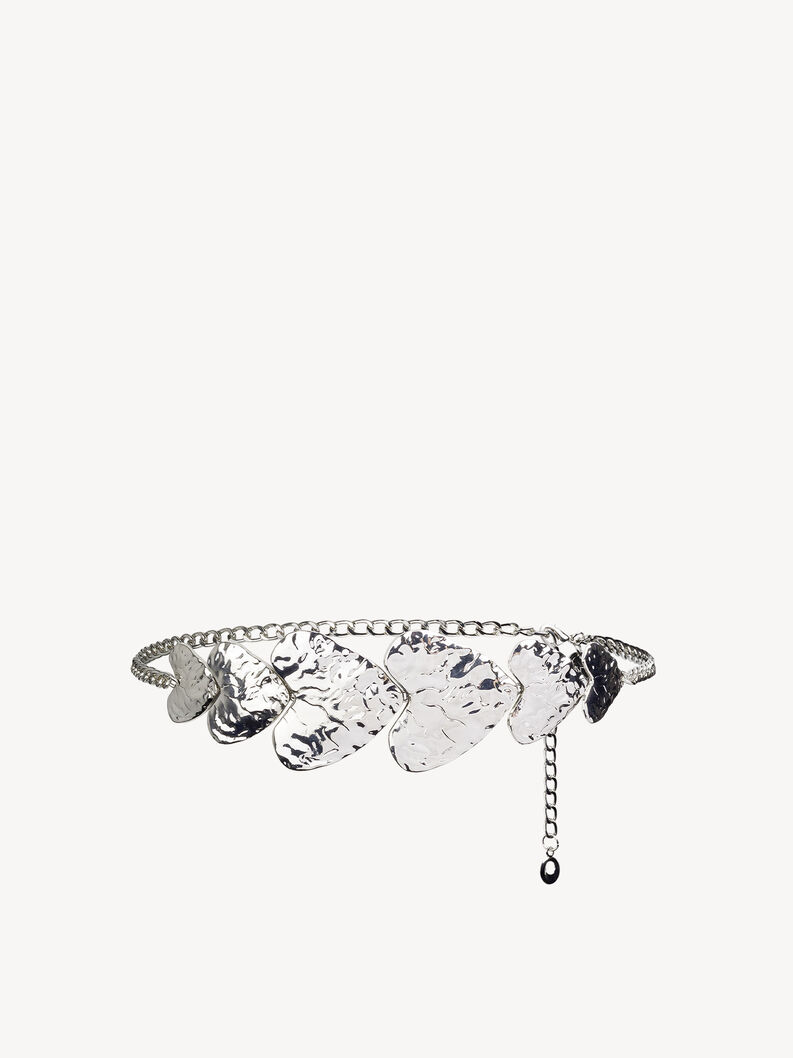 Belt - silver, Silber glänzend, hi-res