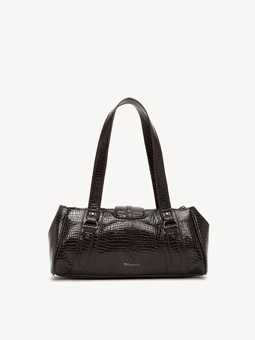 Shopping bag, brown, hi-res