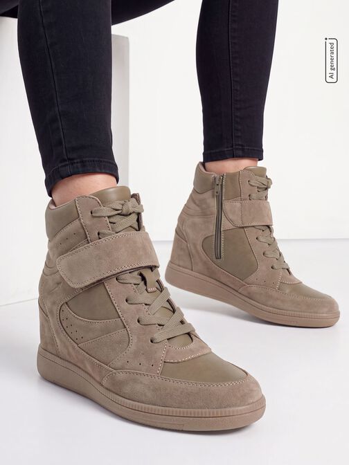 Sneaker, TAUPE, hi-res