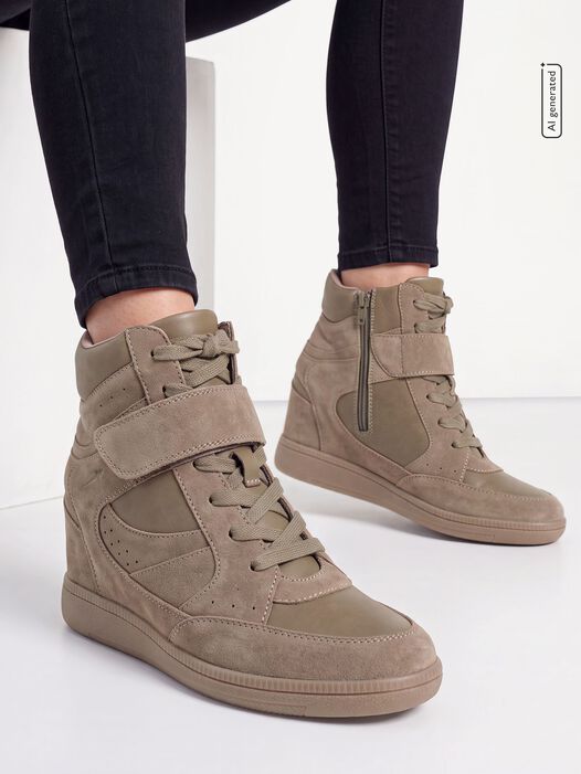 Sneaker, TAUPE, hi-res