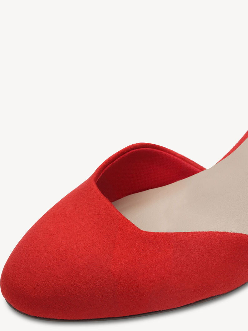 Escarpin - rouge, RED, hi-res