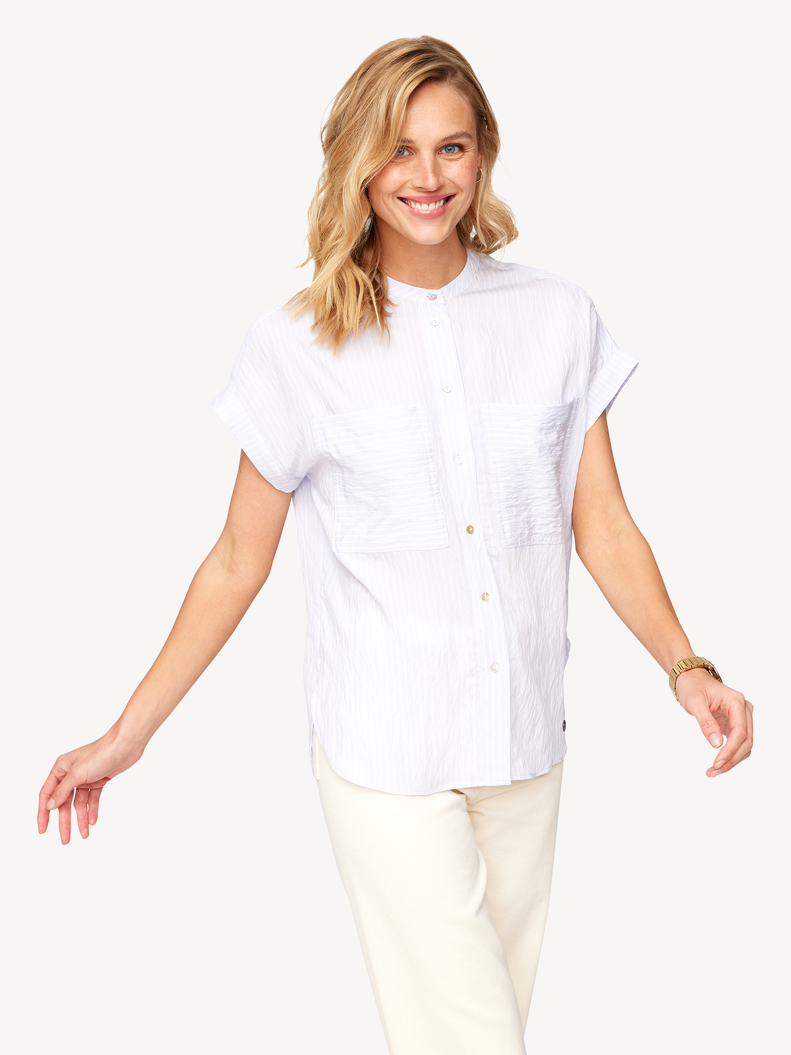 Bluse - blau TAW0103-53117: Tamaris Hemden & Blusen online kaufen!