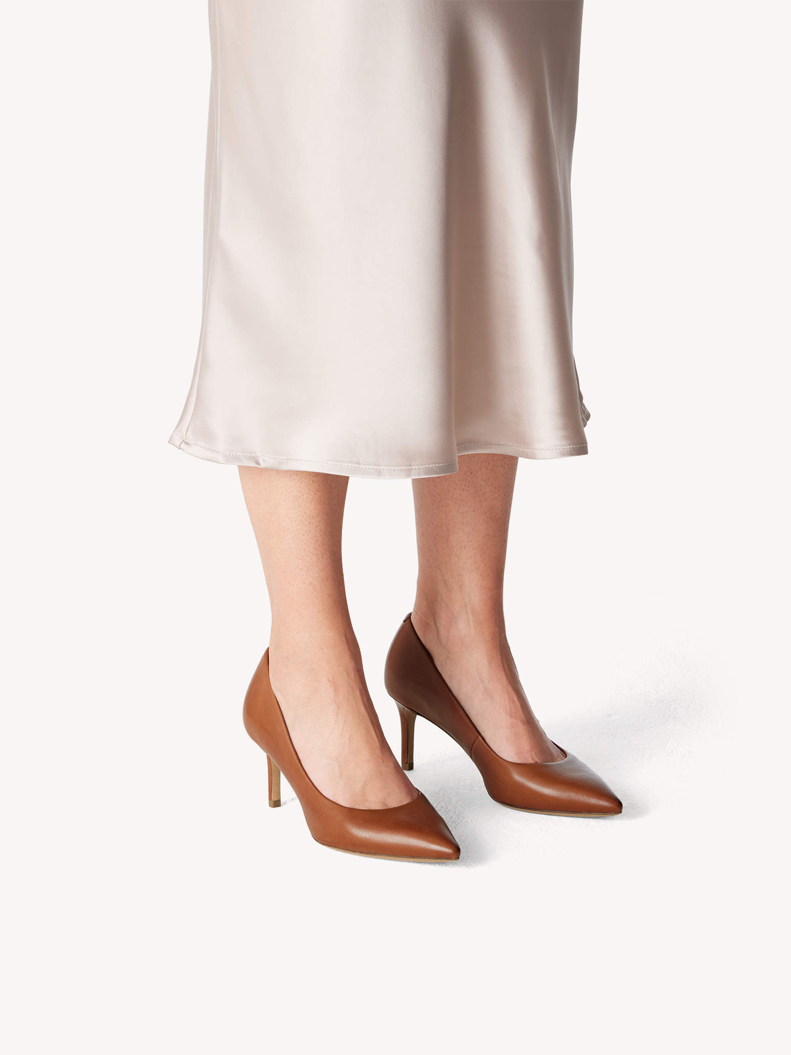 Leather Pumps - brown