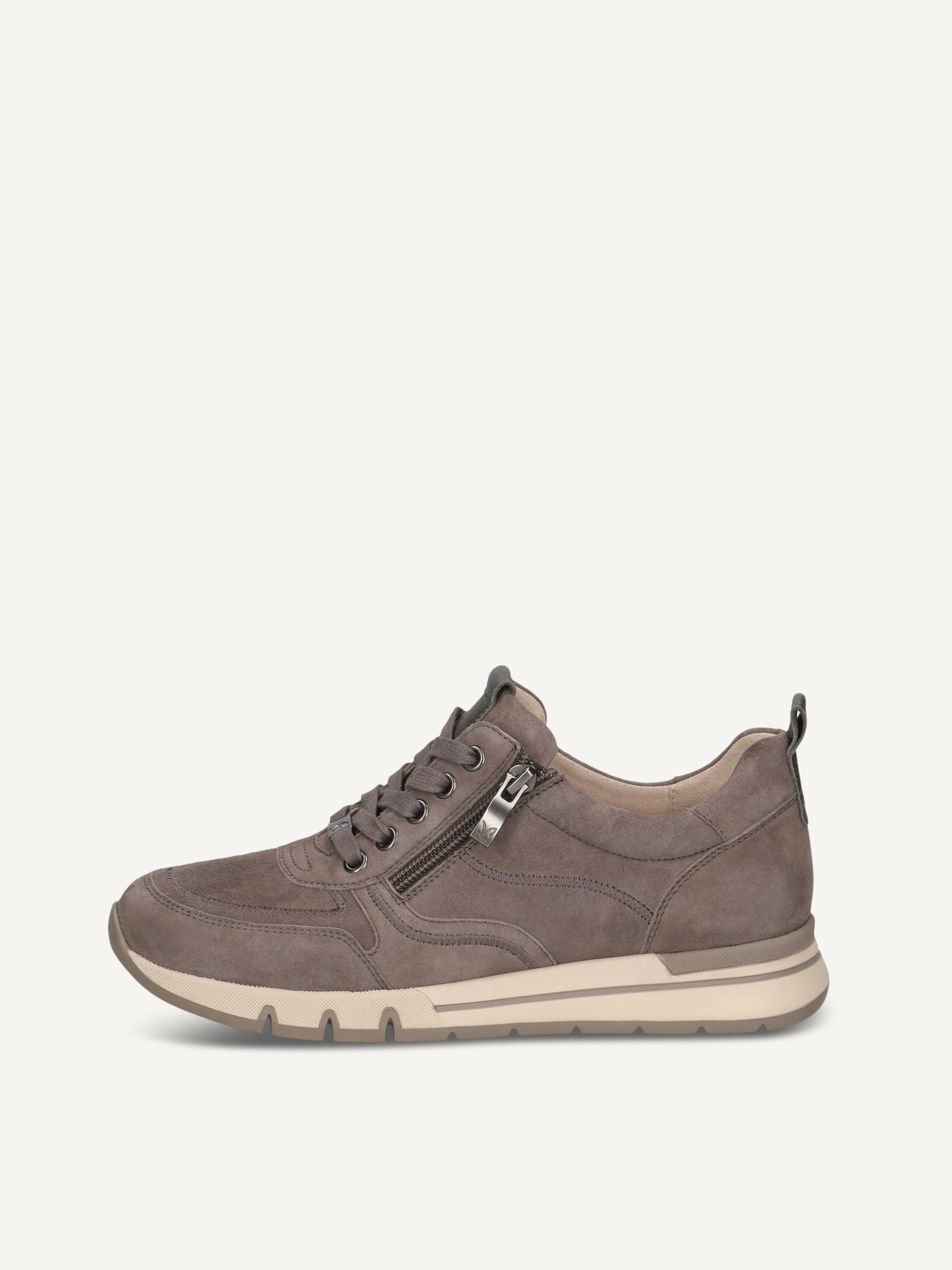 CAPRICE Sneaker, beige, made of Leather, Size 40
