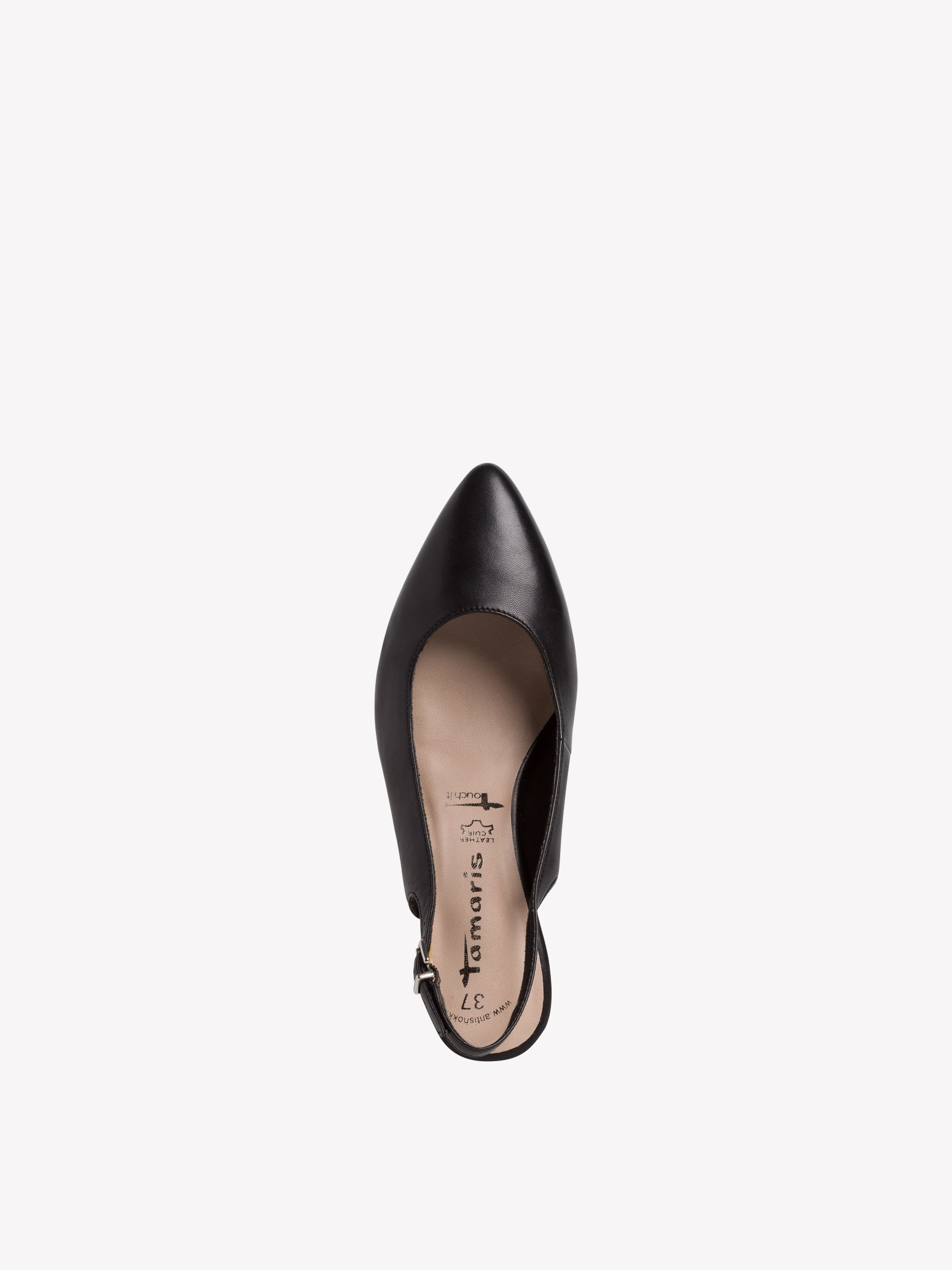 Leather sling pumps 1-1-29611-24: Buy 