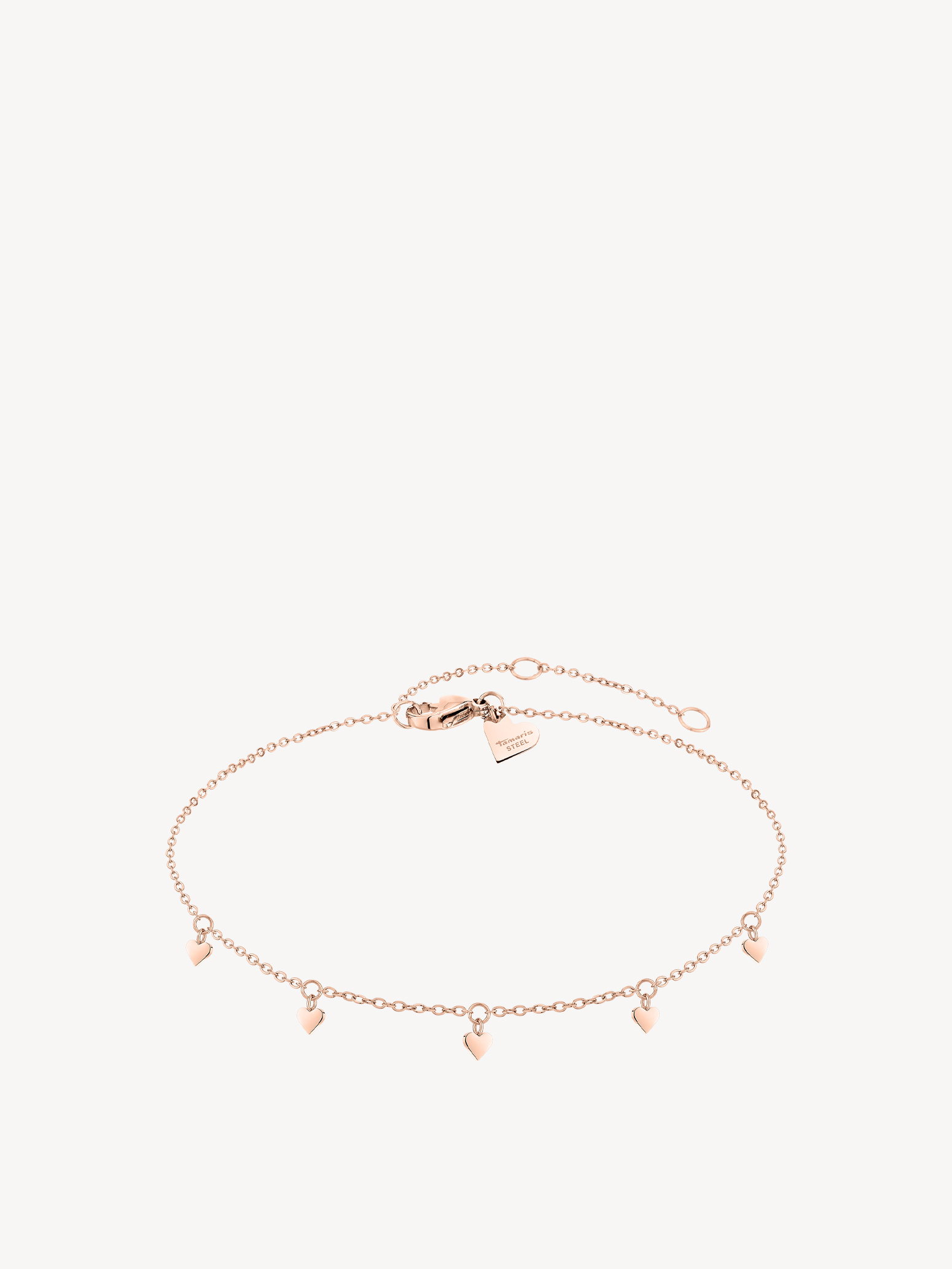 Bracelets or rose - 21cm Bracelets or rose - 21cm