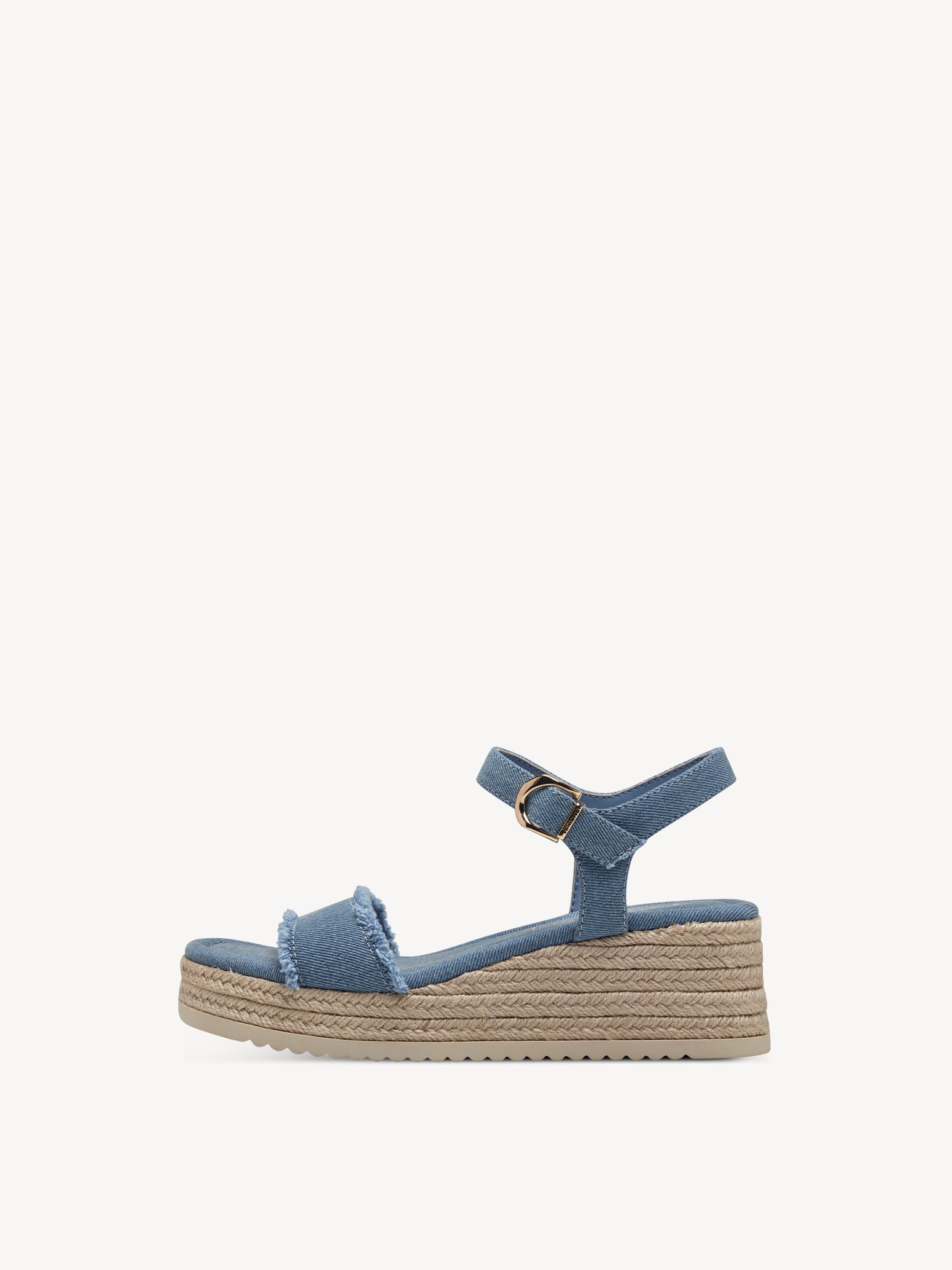 Heeled sandal - blue
