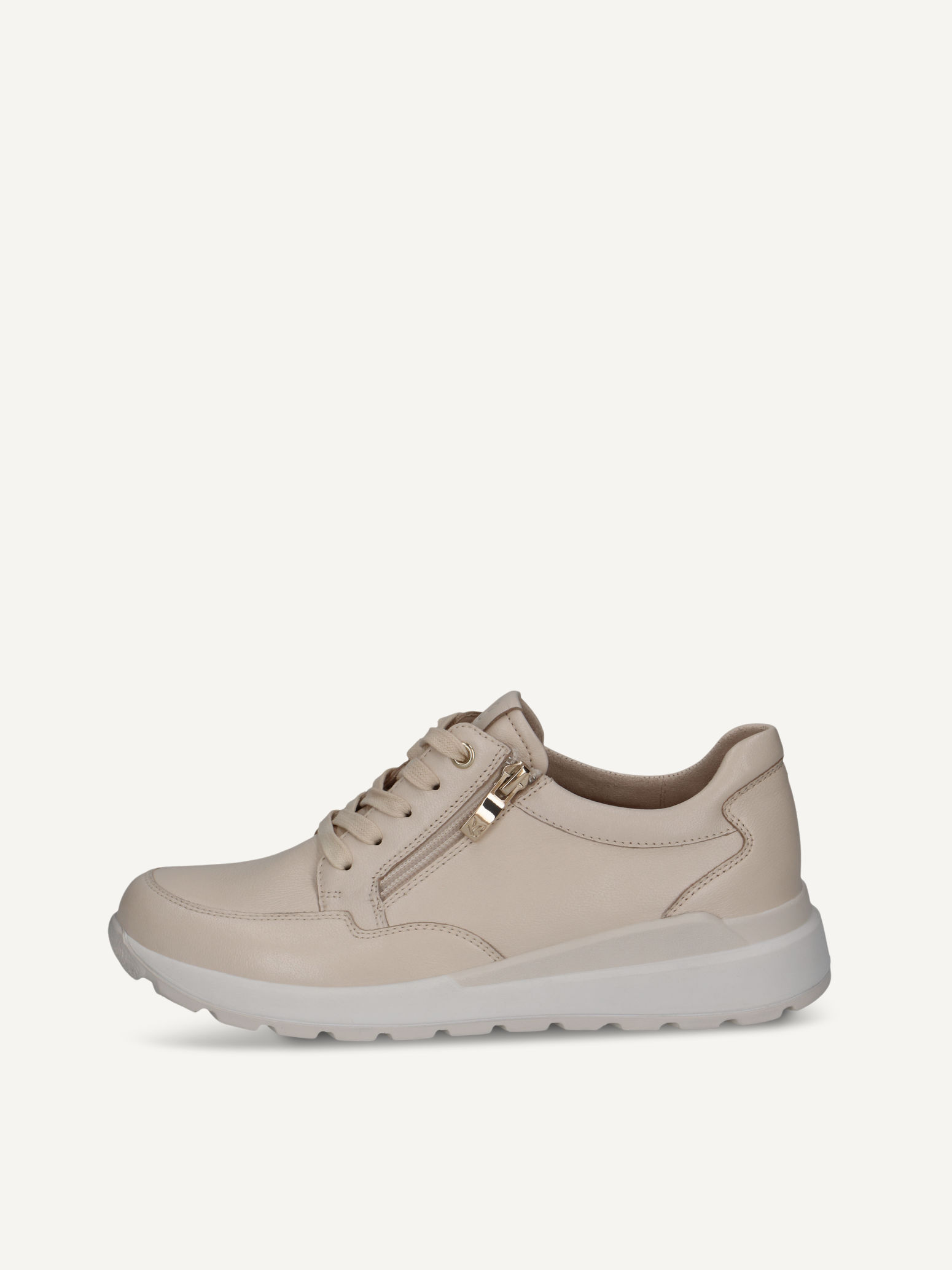 caprice sneaker beige made of leather size 41