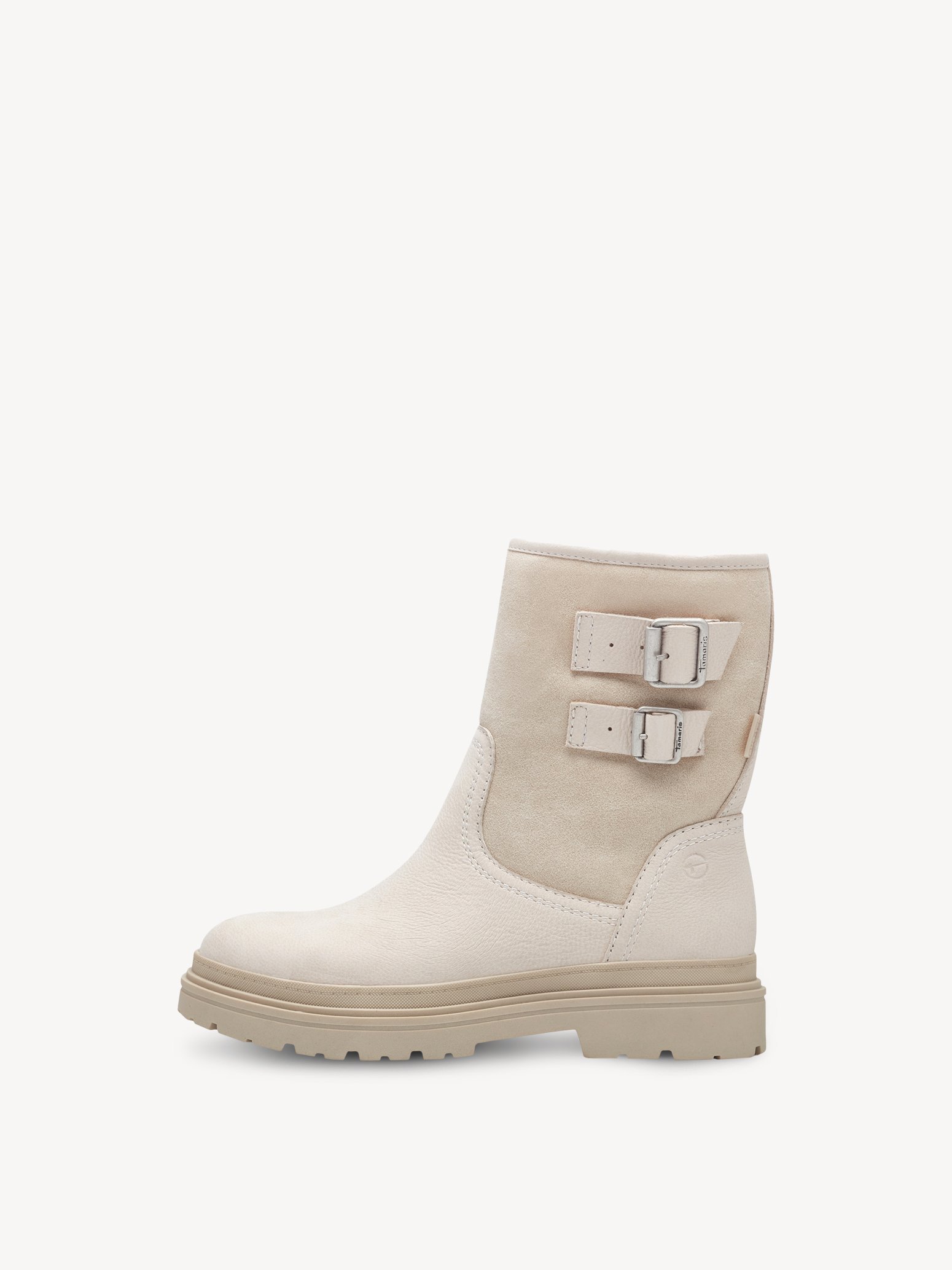 Stiefelette - beige Warmfutter