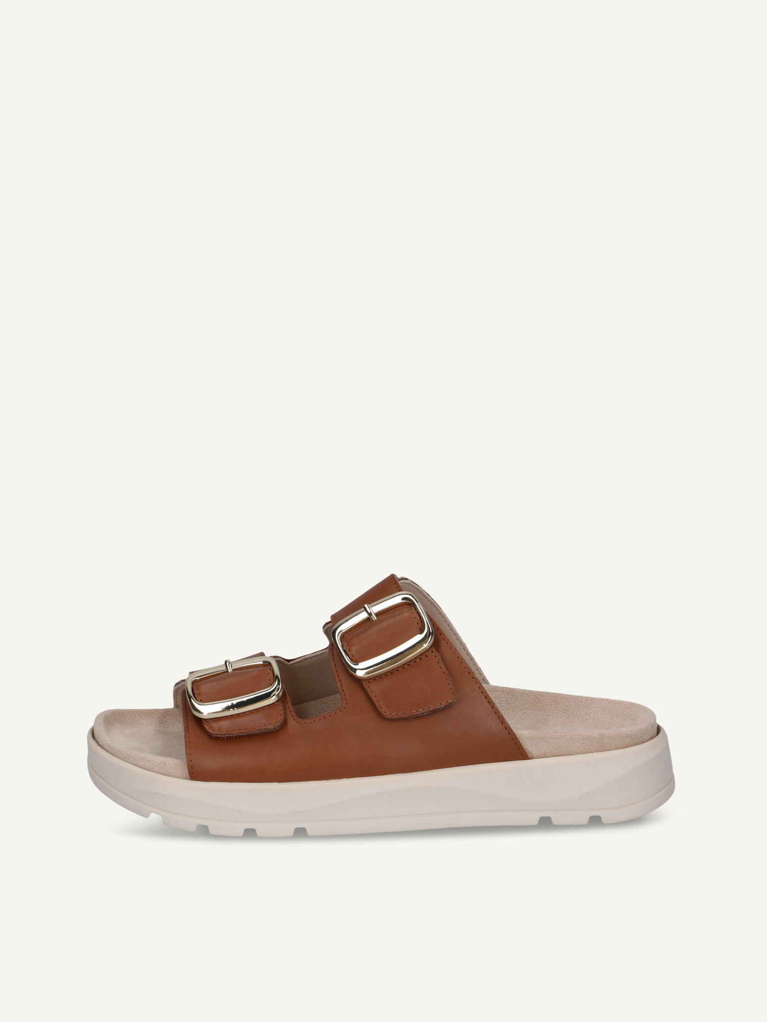 CAPRICE Mule marron en Cuir sans talon P40 63$