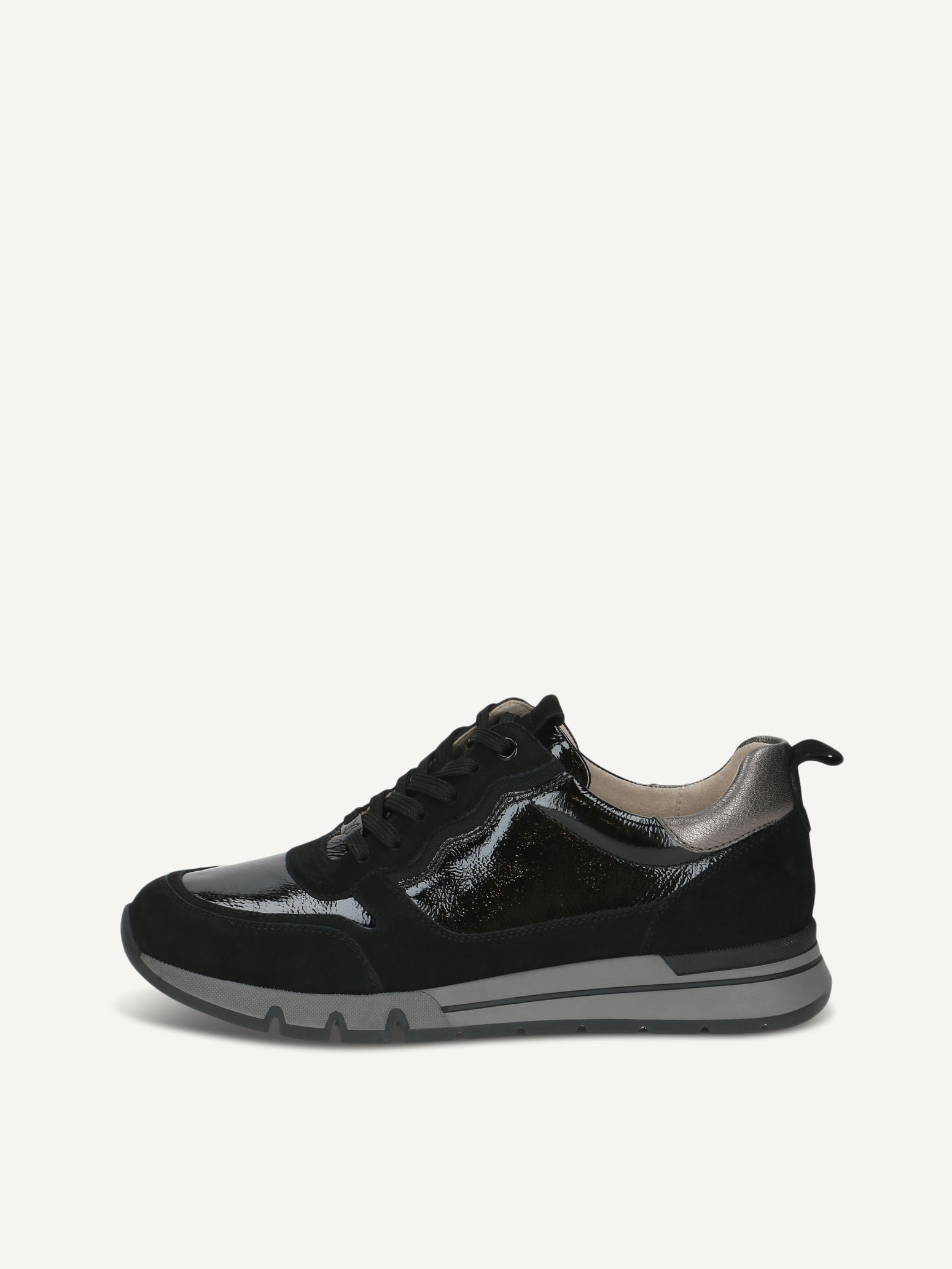 caprice sneaker black made of leather size 36