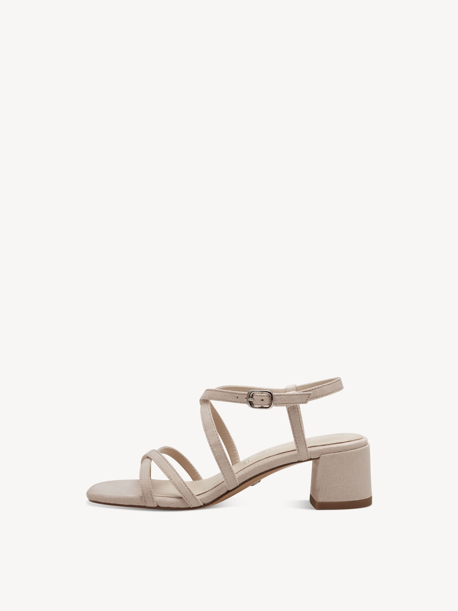 Heeled sandal - beige