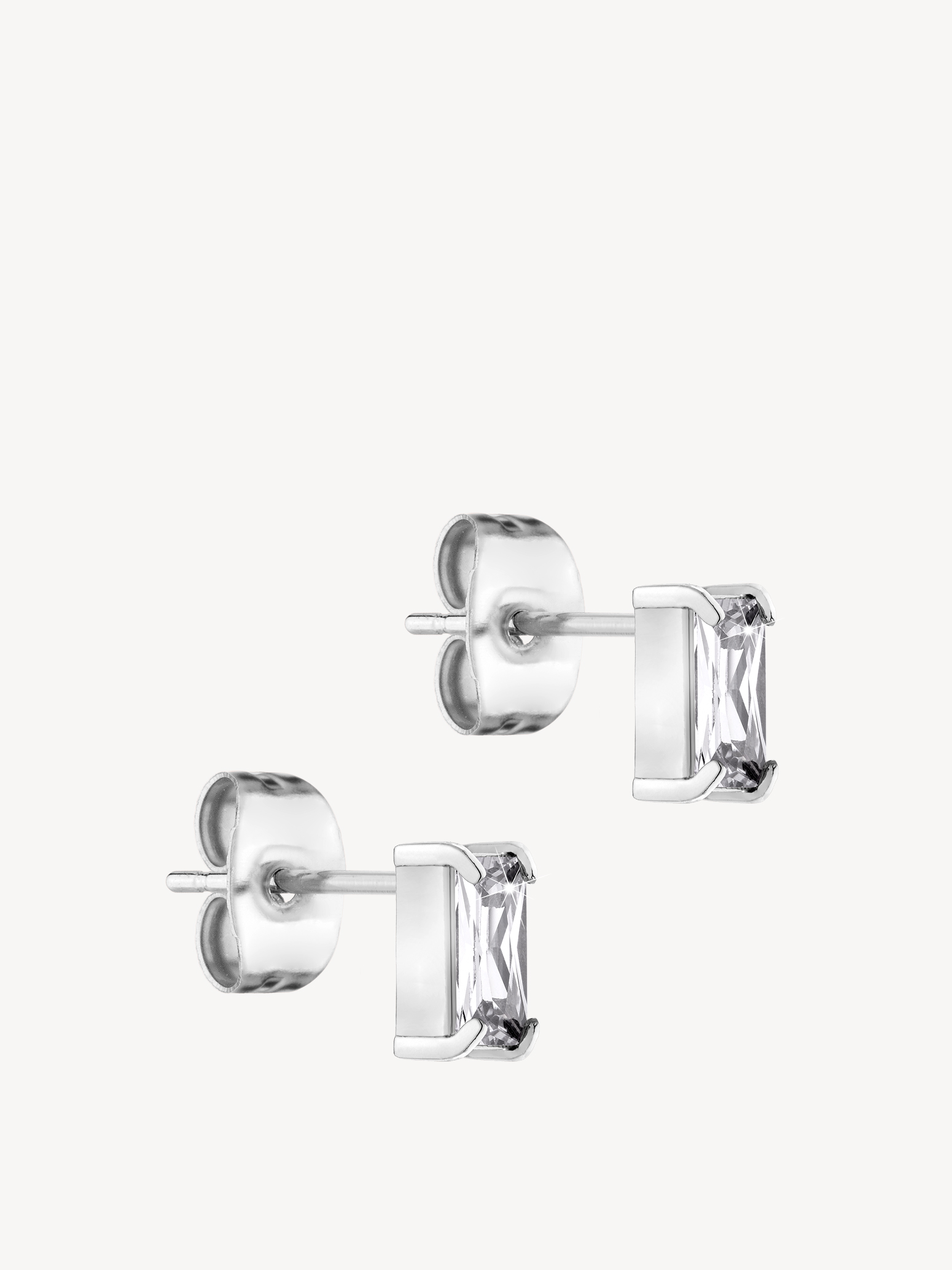 Boucles d'oreille argentés - 5mm