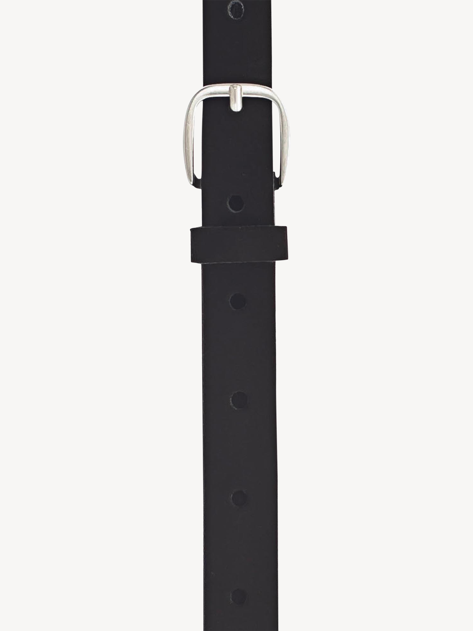 Leather Belt - black, schwarz, hi-res
