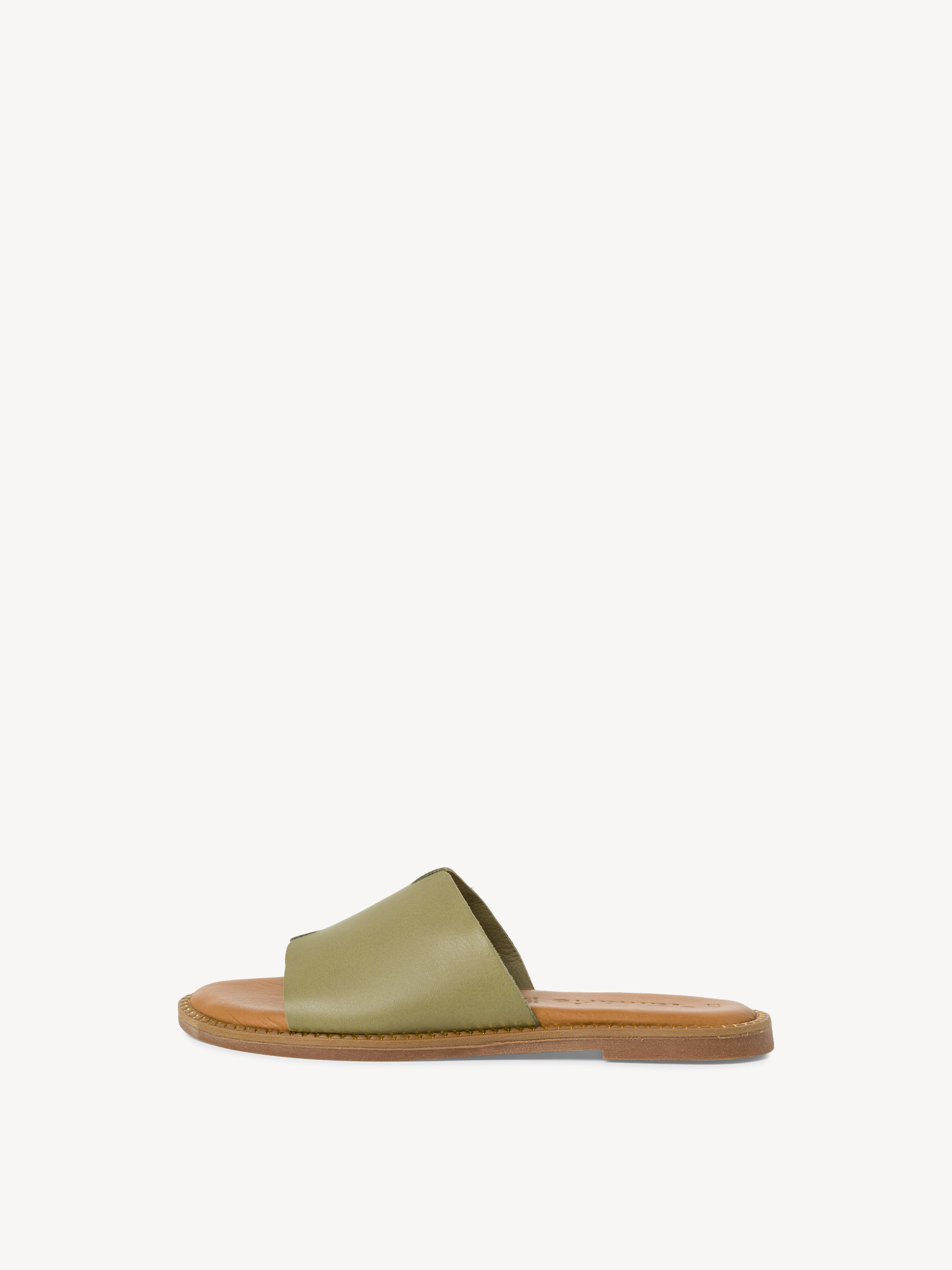 Leather Mule - green