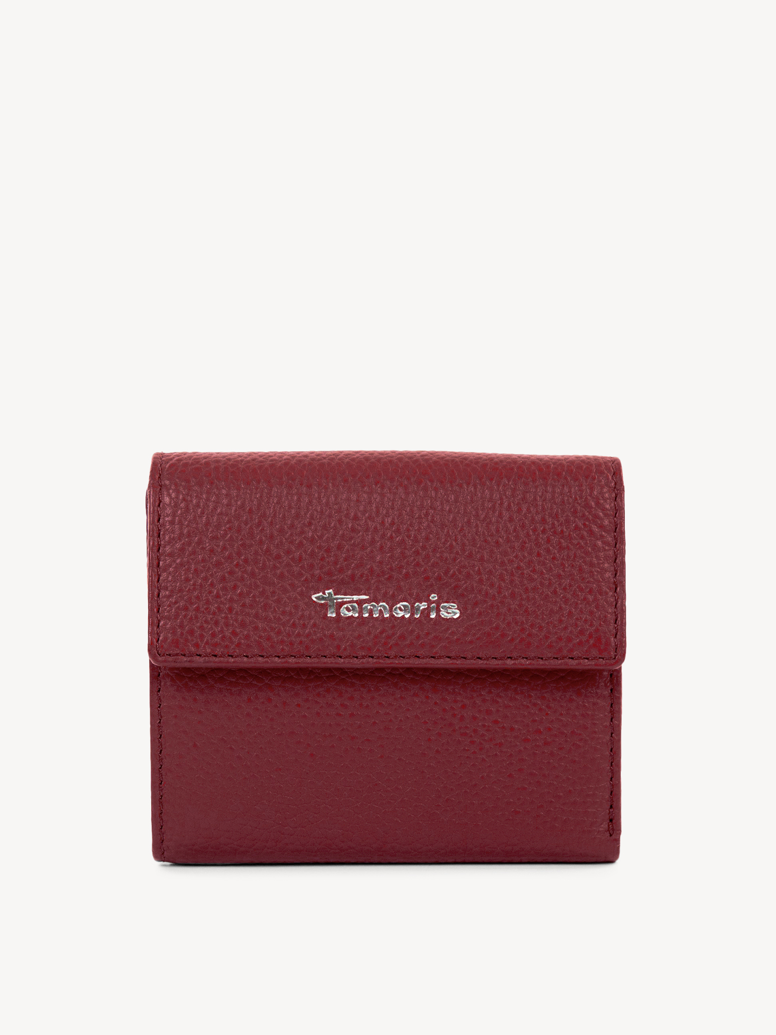 Leather Wallet - red