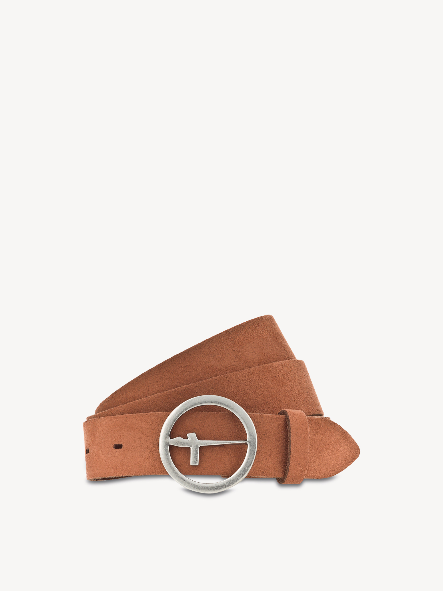 Leather Belt - orange
