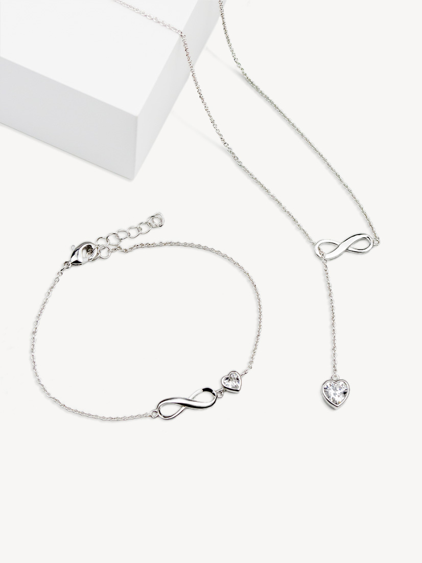Infinity Heart silber, , hi-res