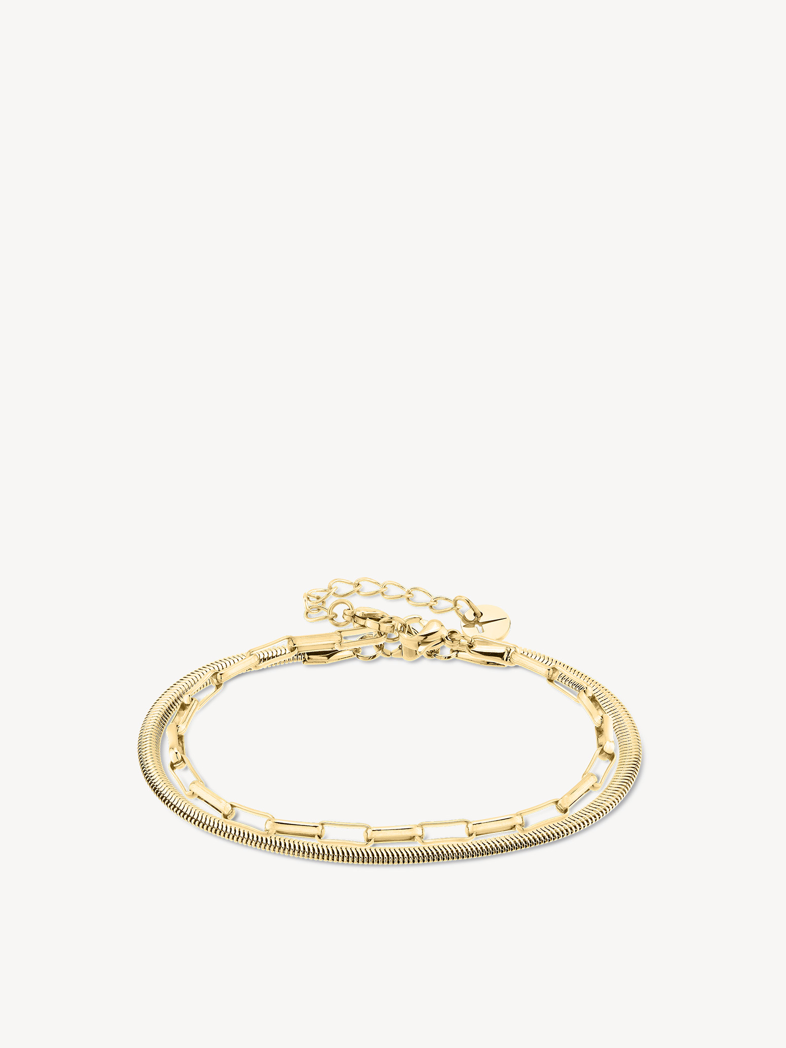 Set Di Bracciali Oro - 22Cm-image