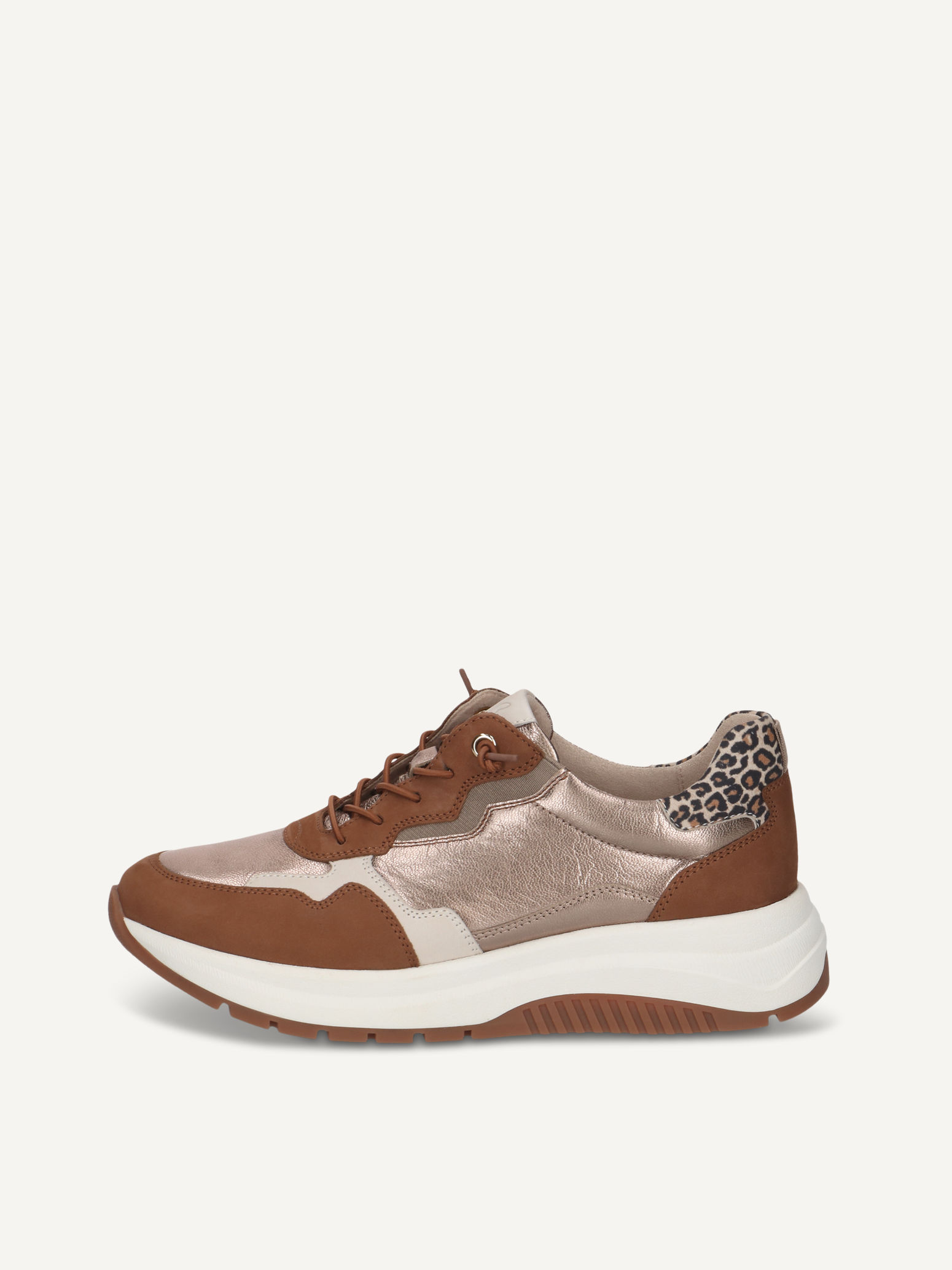caprice sneaker brown made of leather size 36