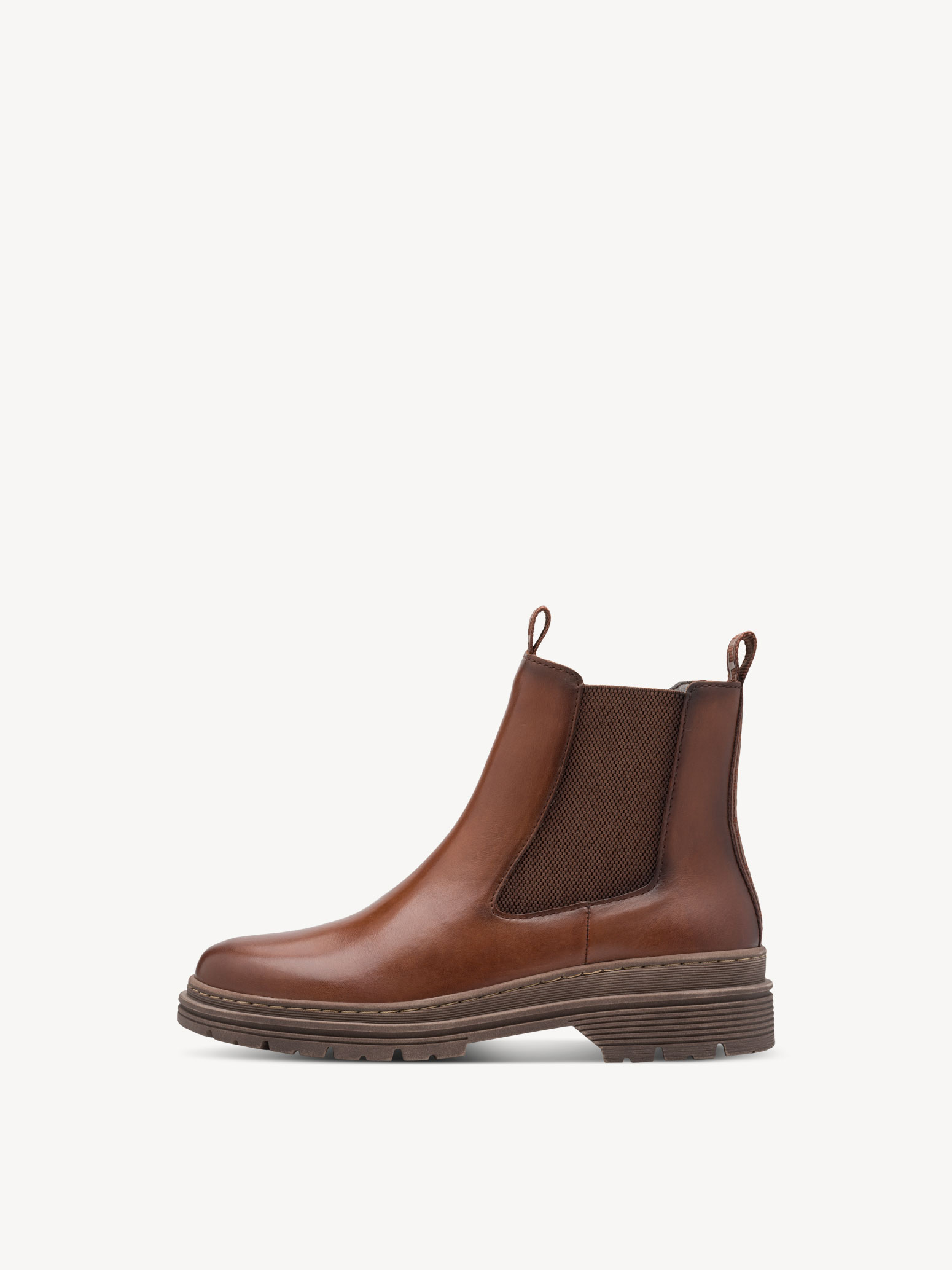 Leder Chelsea Boot - braun
