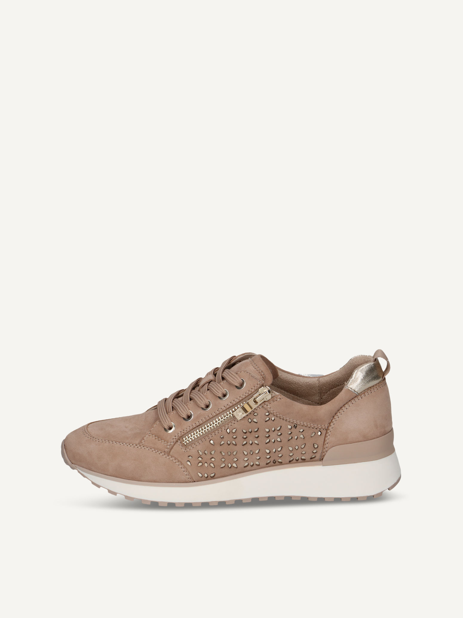 caprice sneaker beige made of leather size 41