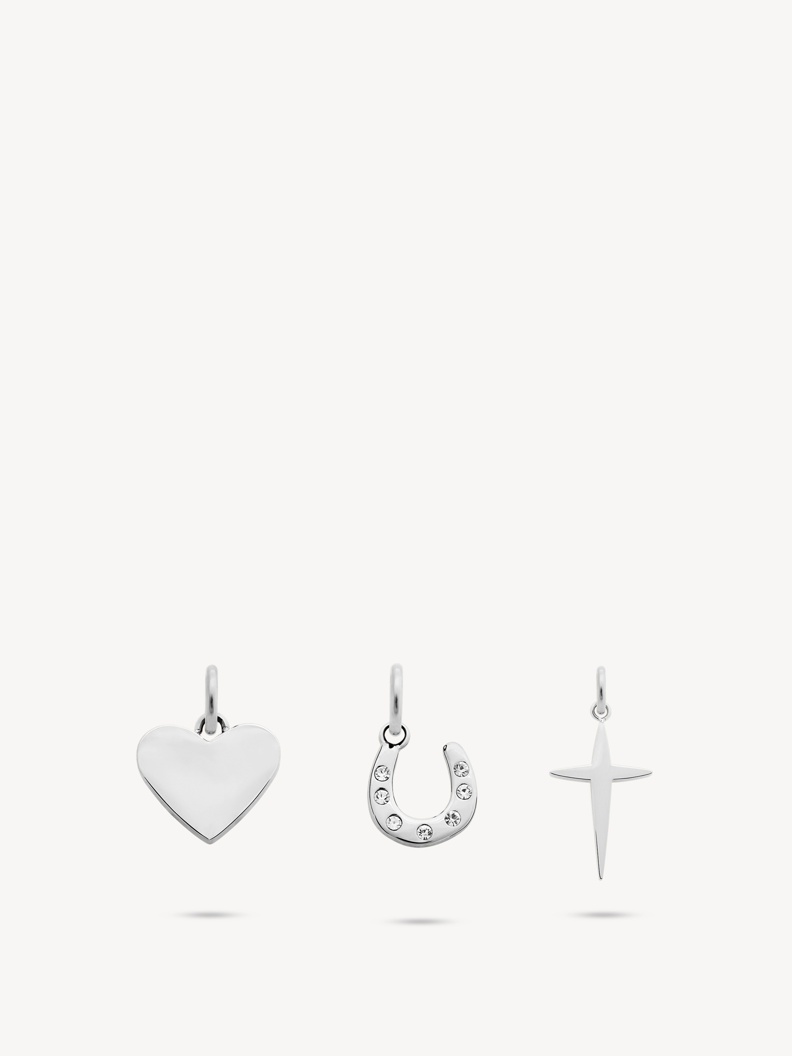 Set di charms argento - 25mm