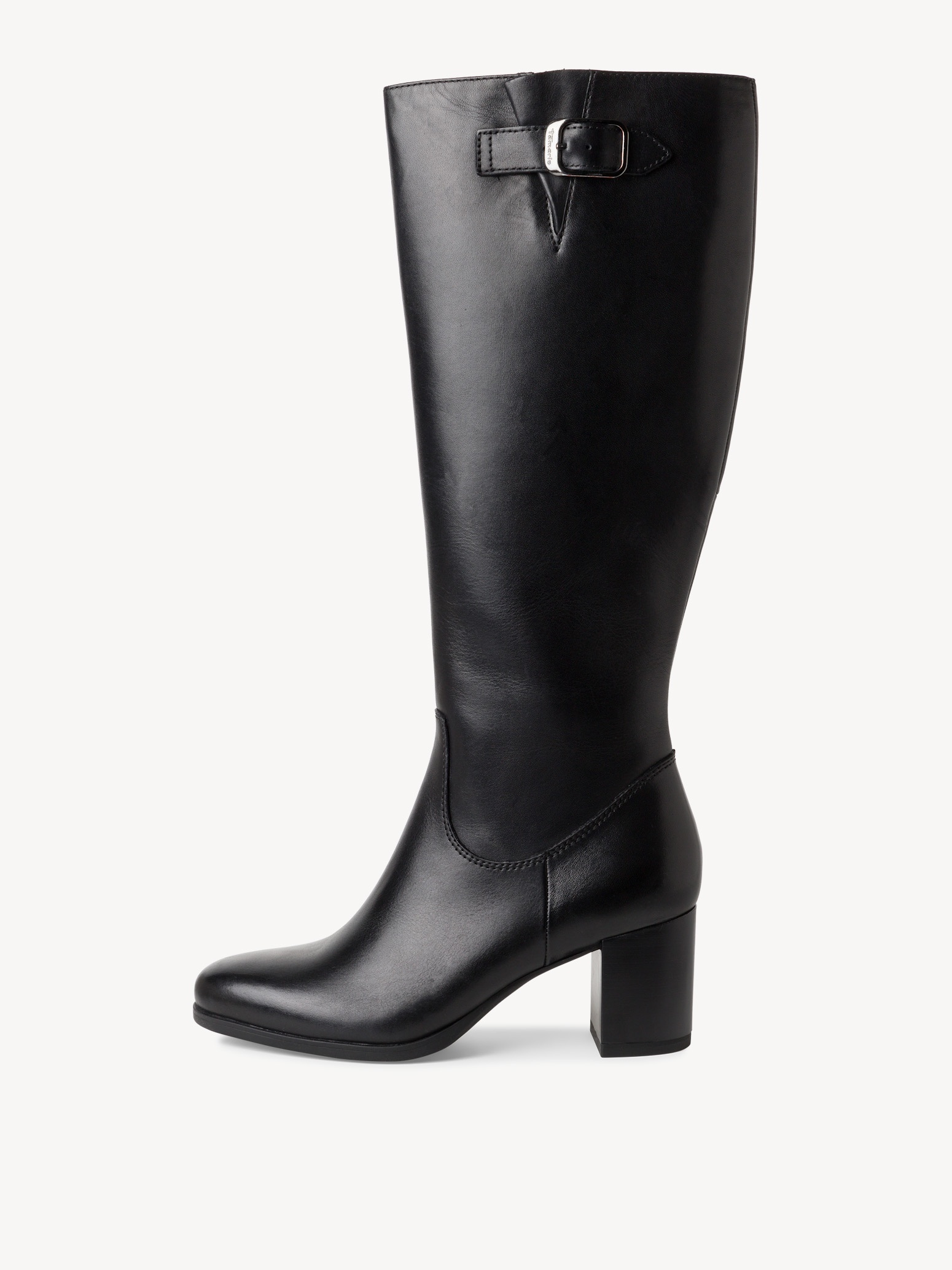 Bottes en cuir - noir