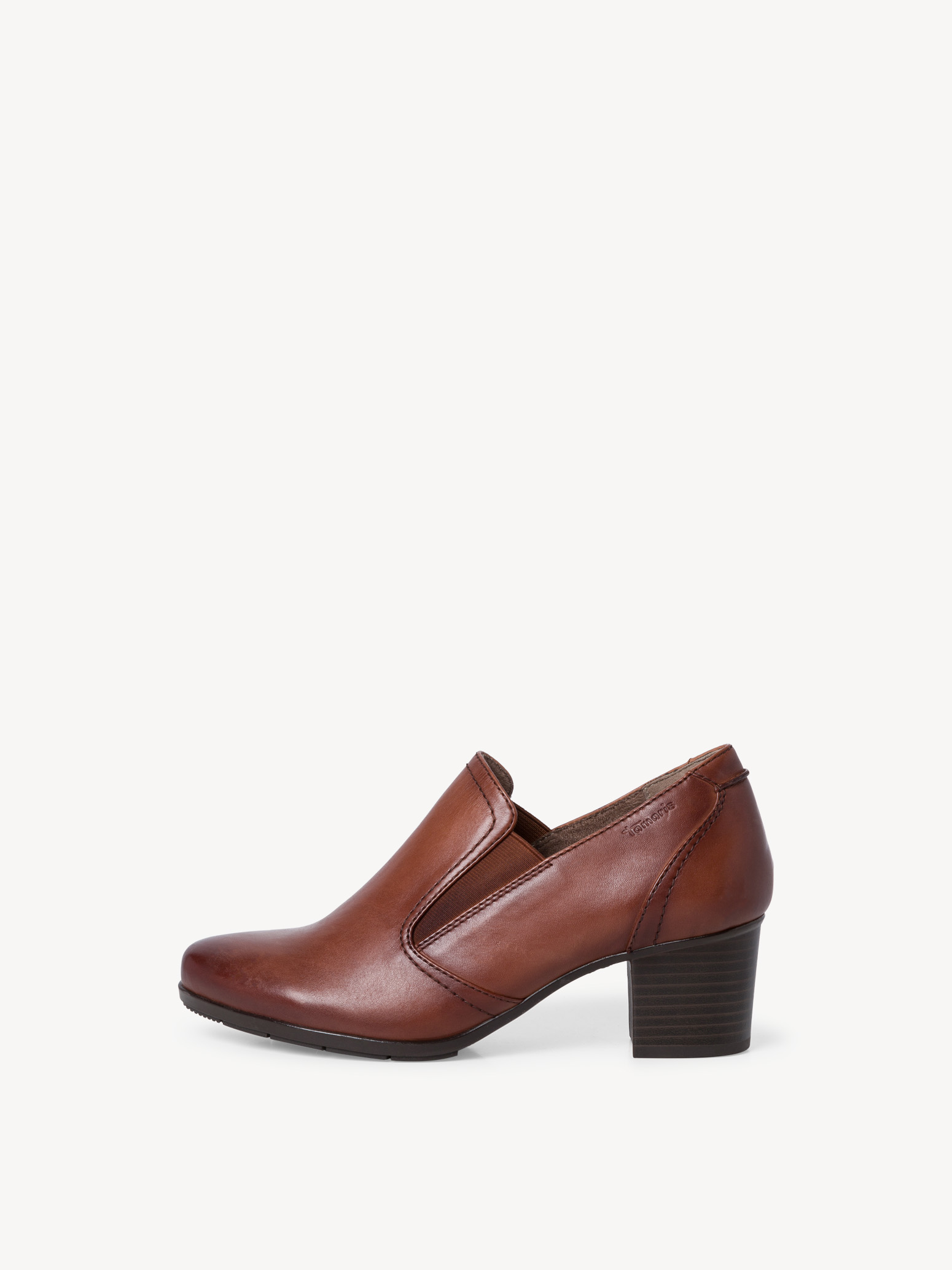 Leather Trotteur - brown
