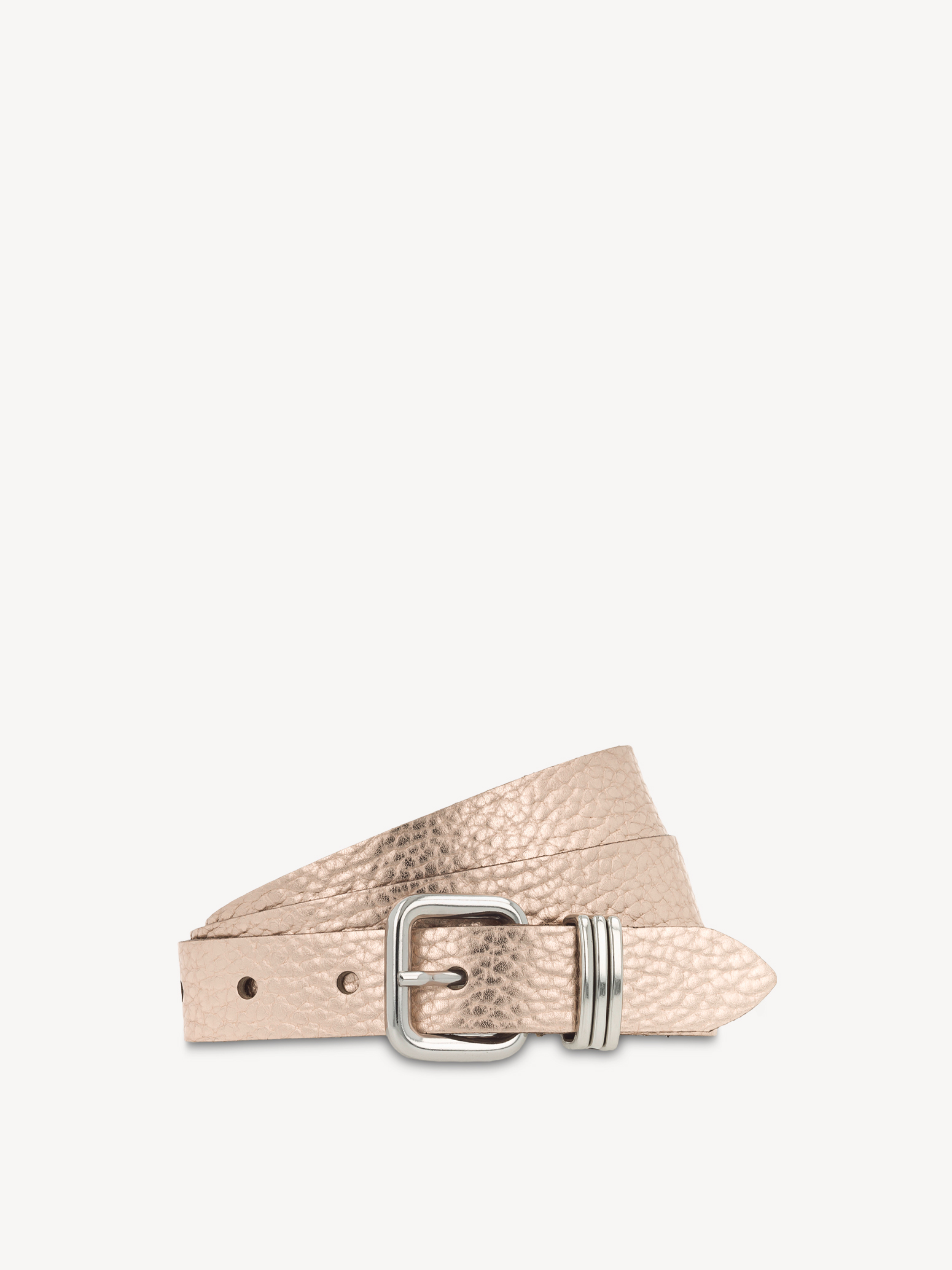 Leather Belt - rosegold