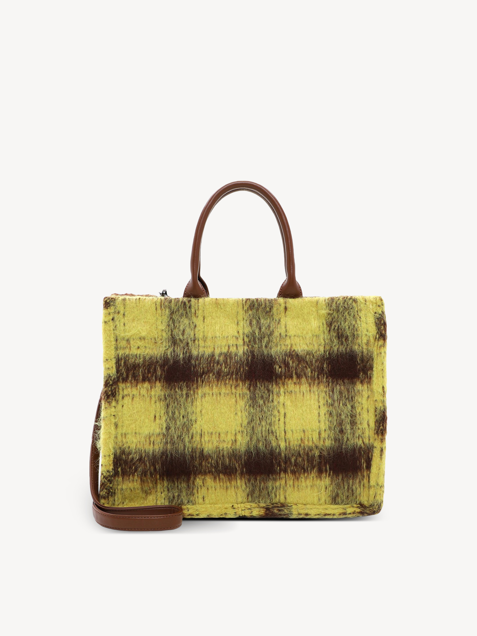 Shopping bag, yellow, hi-res