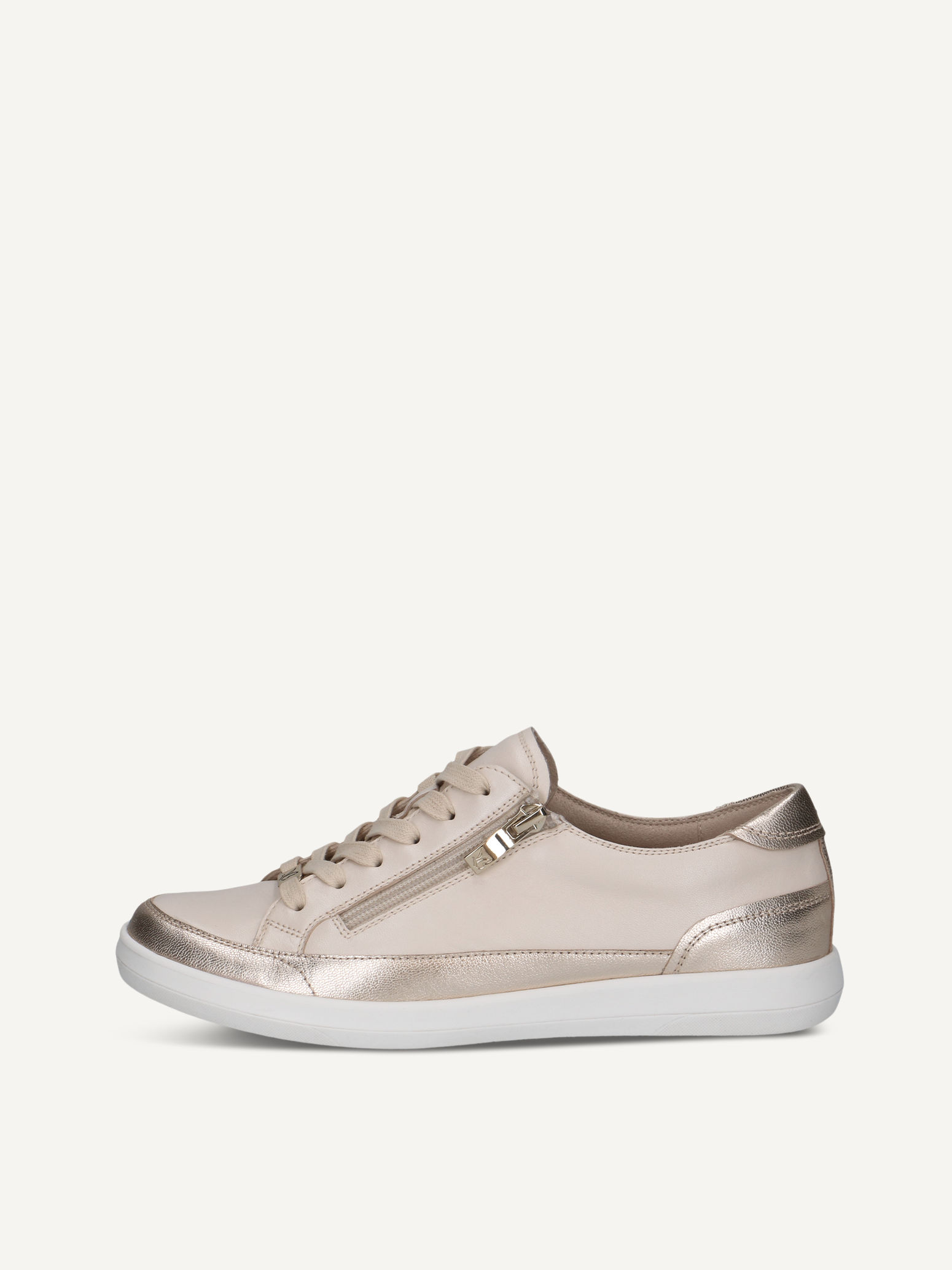 caprice sneaker metallic made of leather size 36