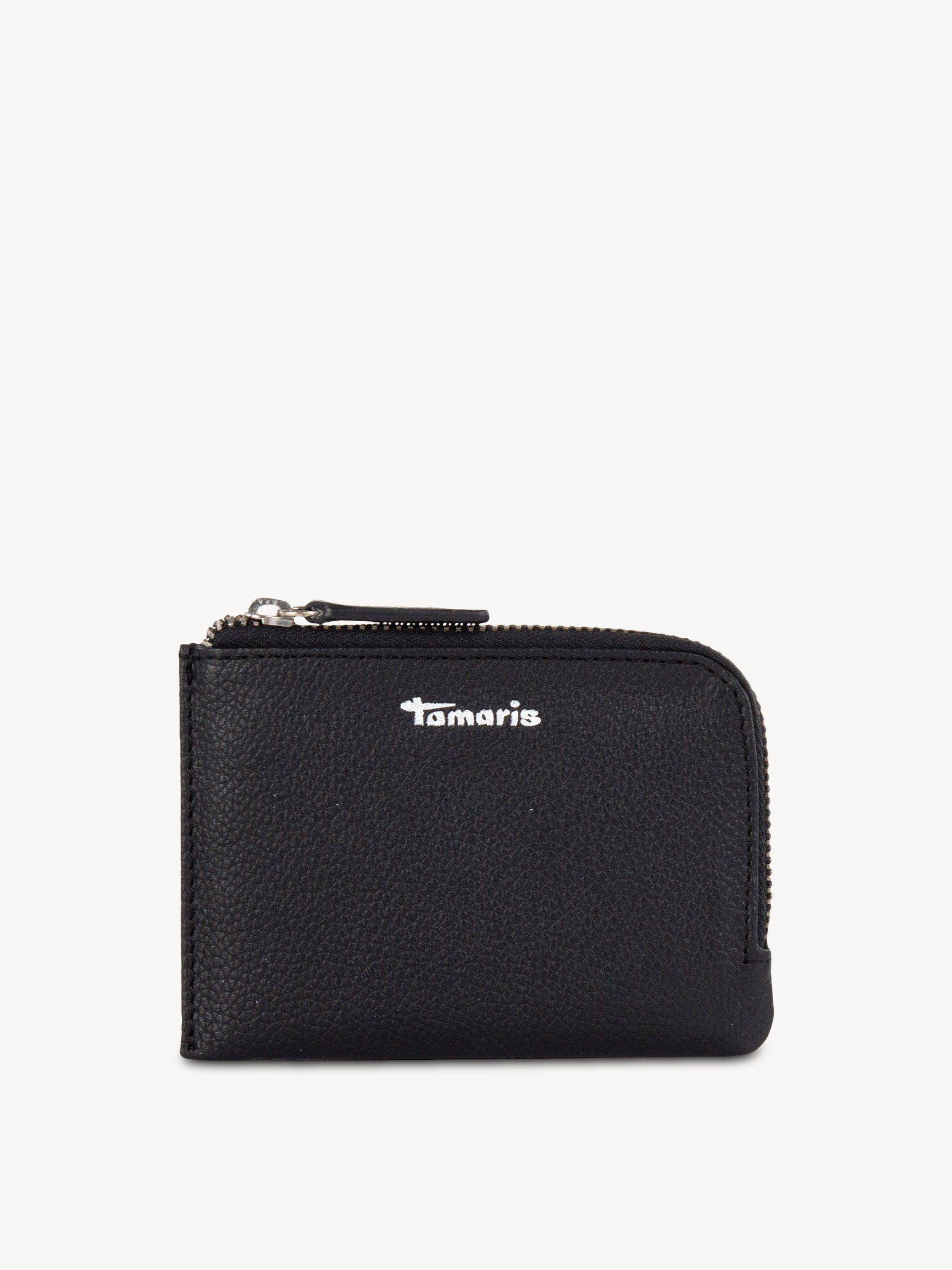 Lederkreditkartenetui - schwarz