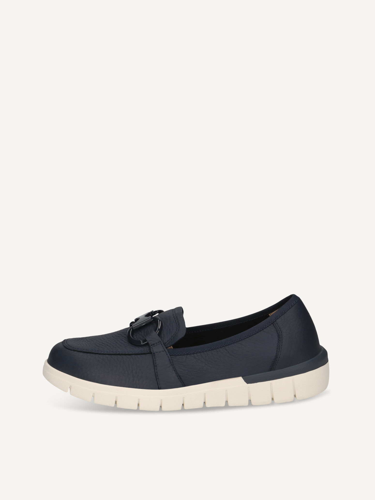 caprice slipper blue made of leather size 37