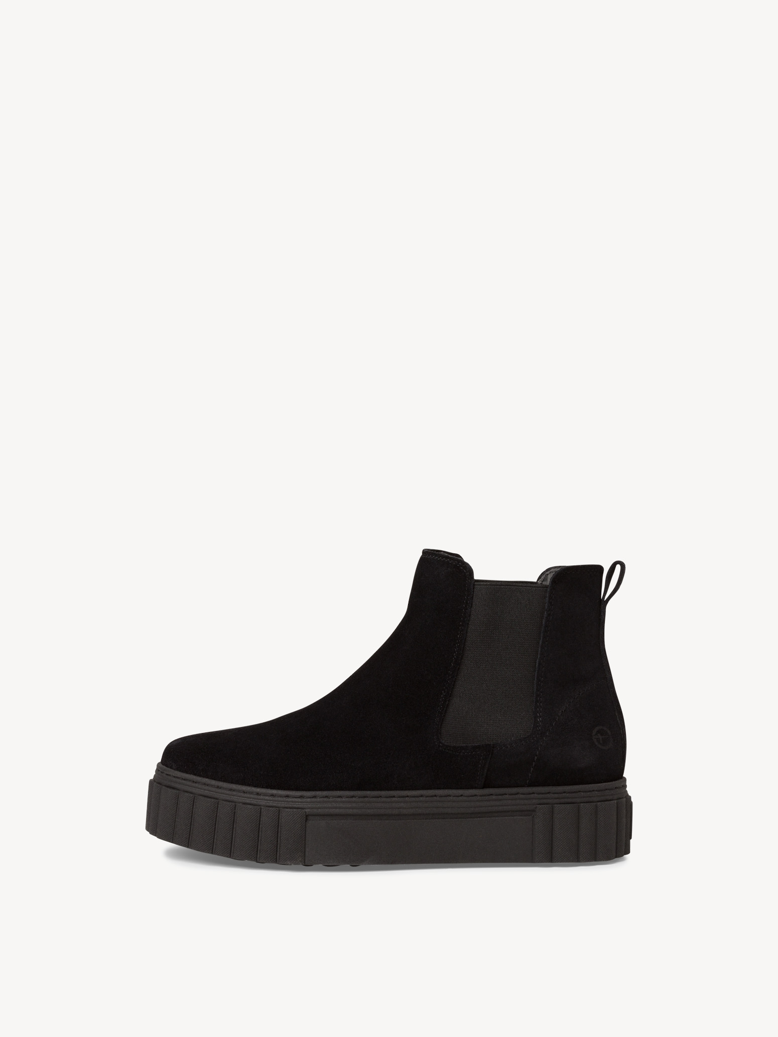 Leather Chelsea boot - black
