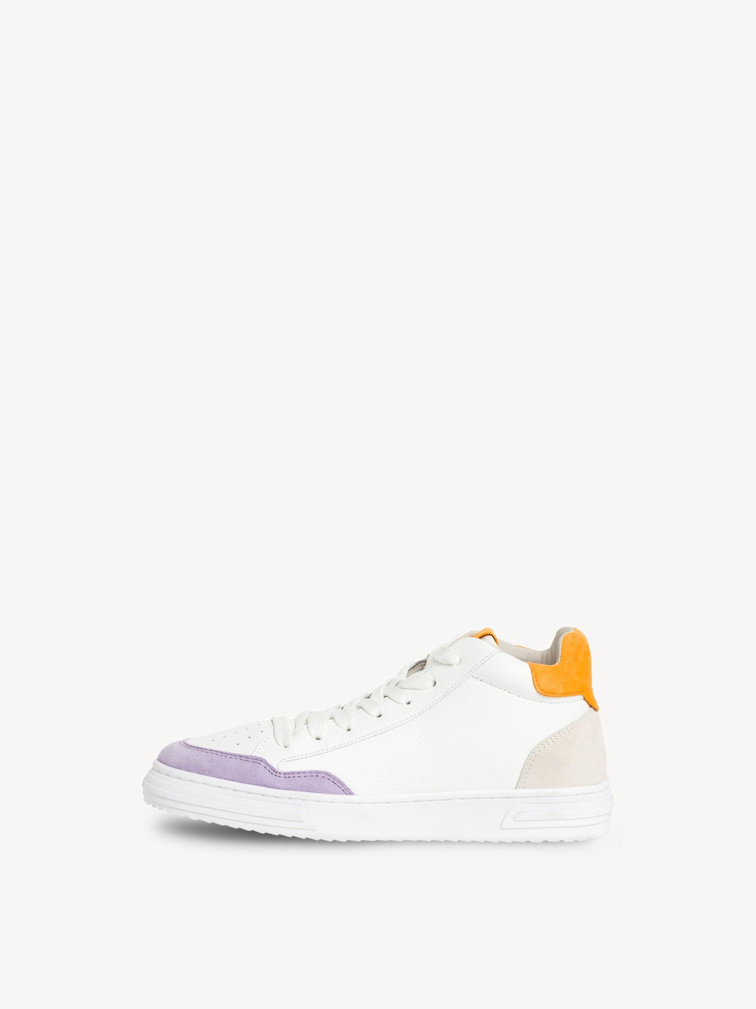 Leather Sneaker - white
