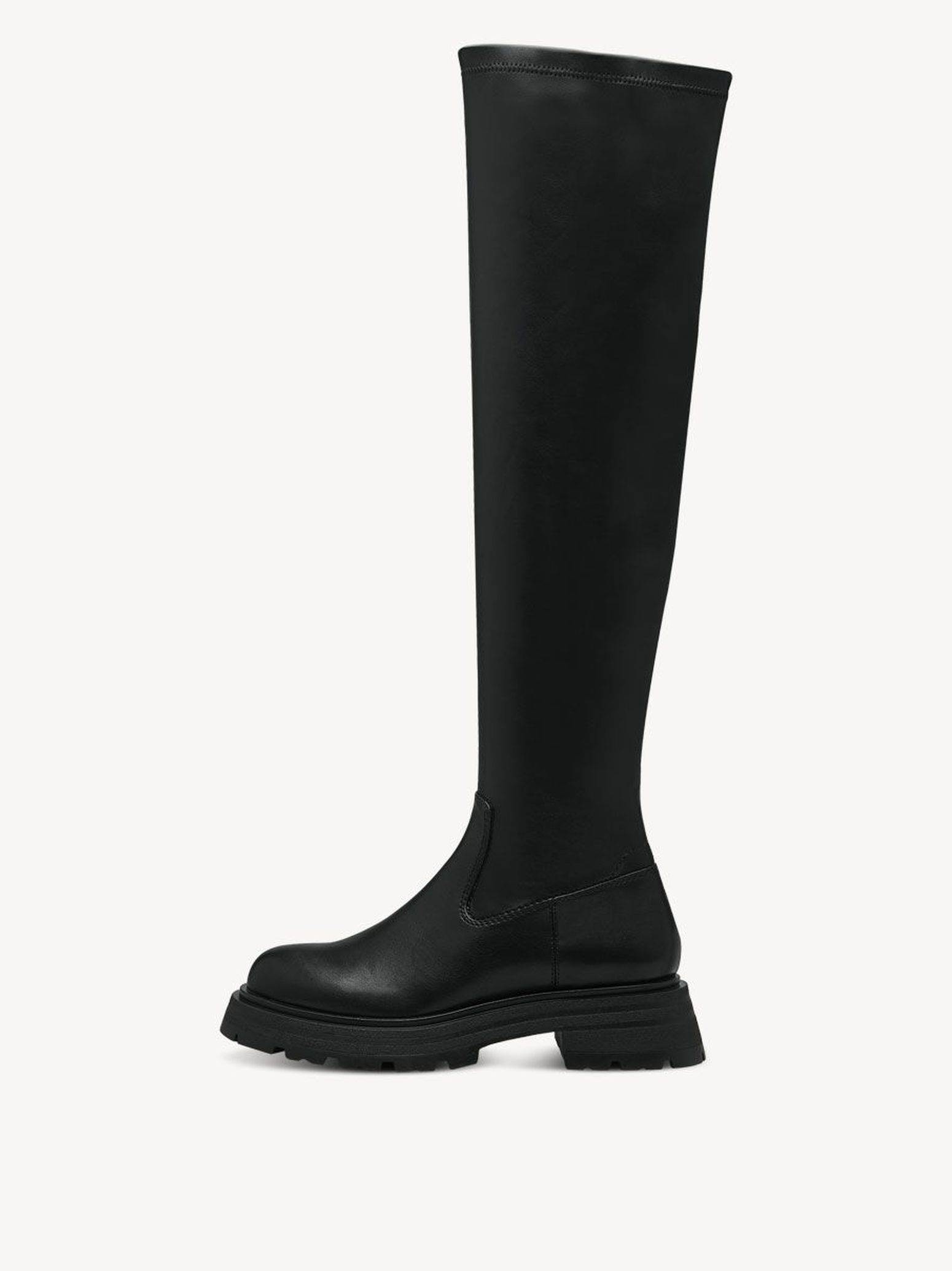 Overknee boots - black, BLACK, hi-res