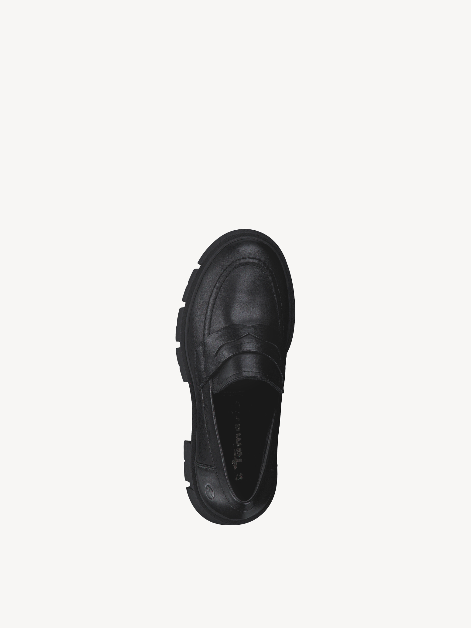 Leather Slipper - black, BLACK LEATHER, hi-res